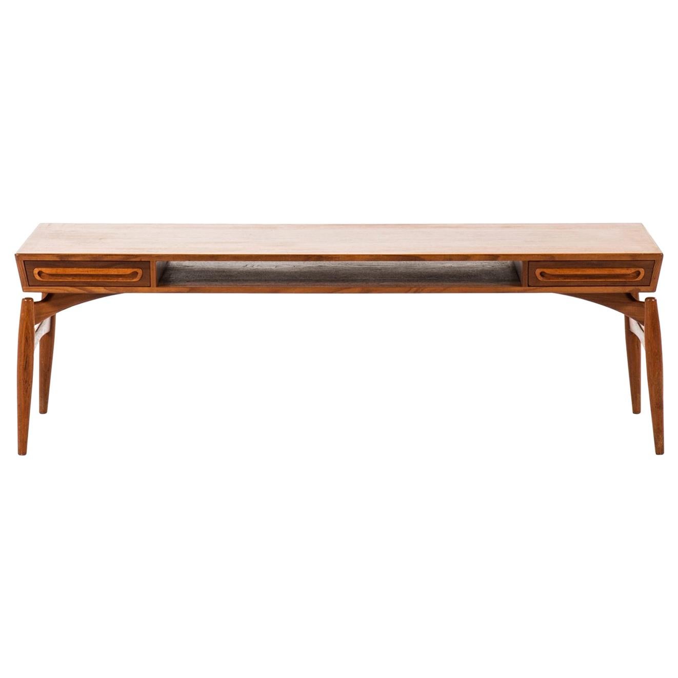 Coffee Table Attributed to Johannes Andersen by Trensum Möbelfabrik in Sweden For Sale