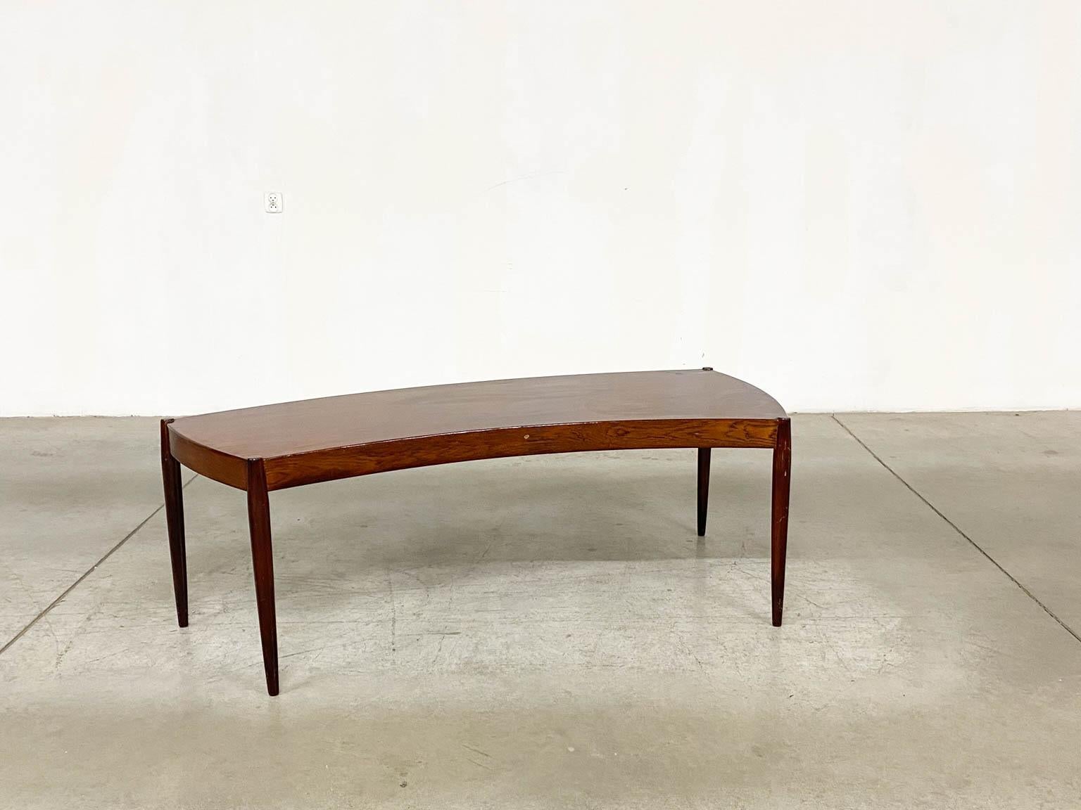 Mid-Century Modern Coffee Table attributed to Johannes Andersen for Trensum, 1960s For Sale