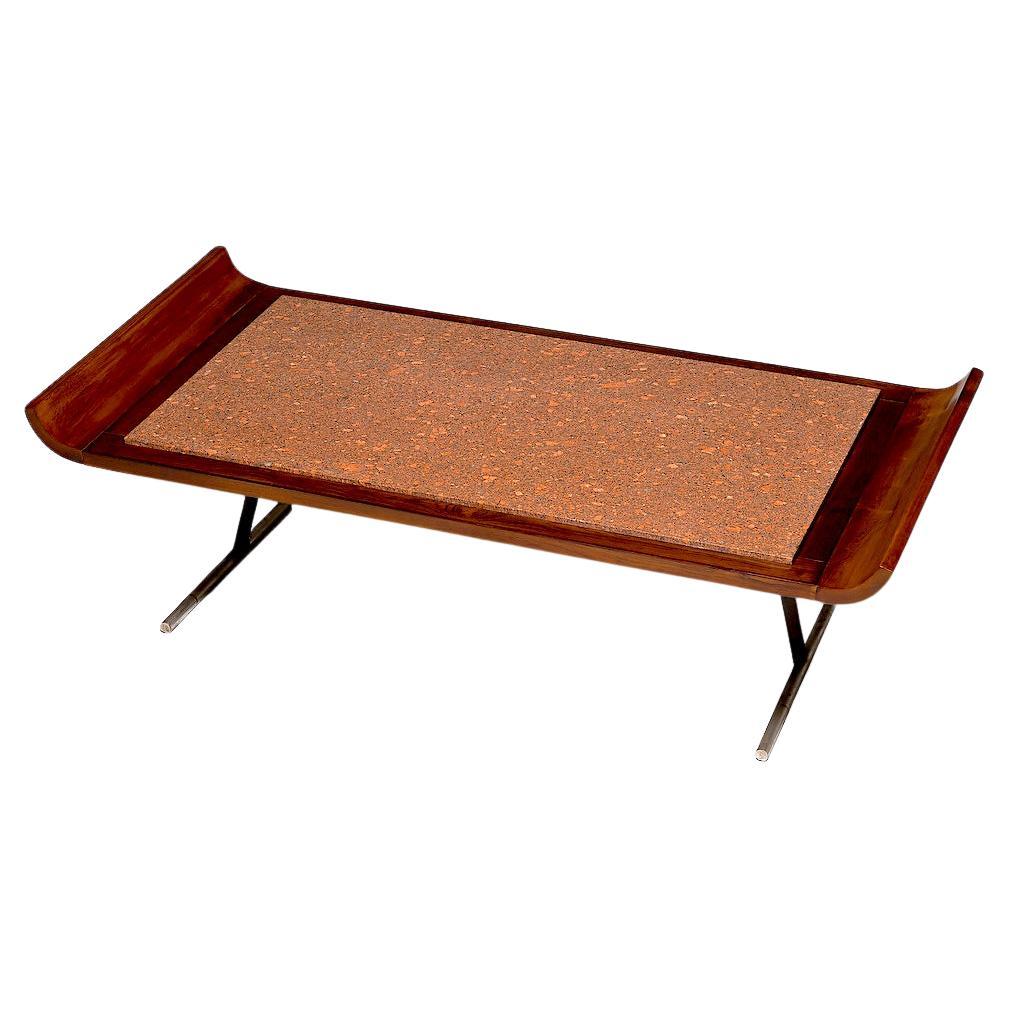 Coffee Table, Attributed to Jorge Zalszupin, Brazil, 1960s For Sale