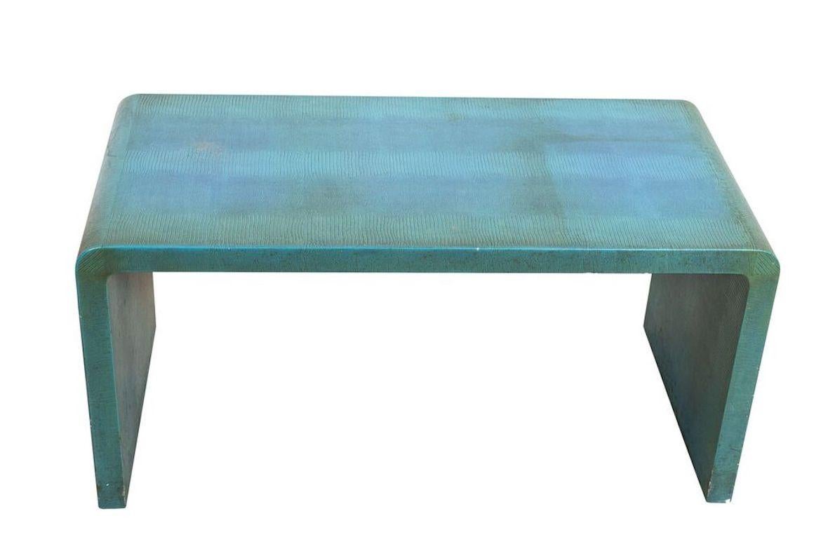 Modern Coffee Table attributed to Karl Springer