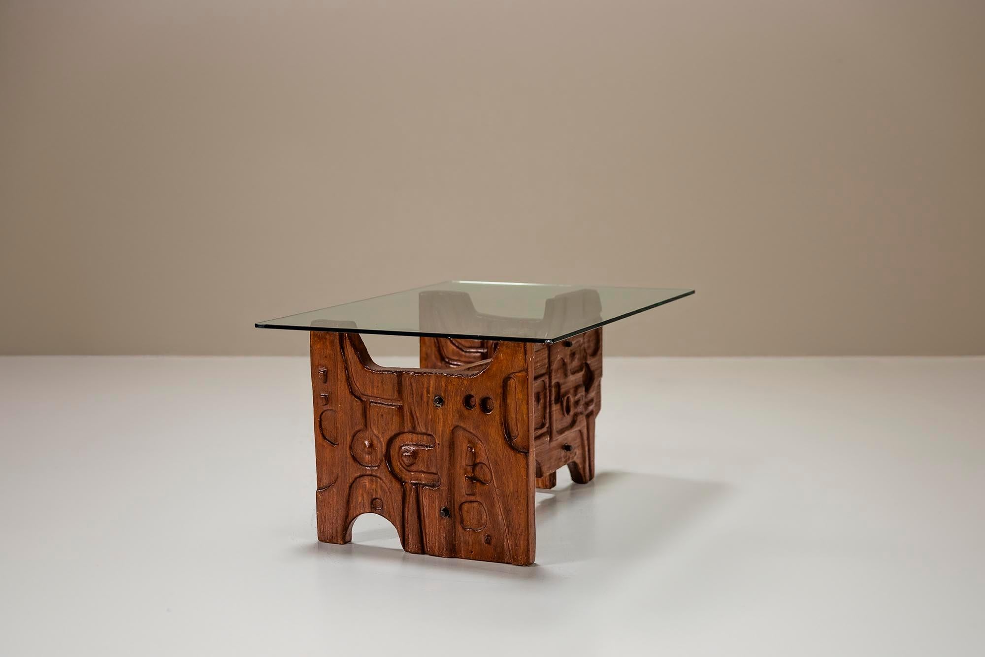 Mid-Century Modern Coffee Table attributed to Nerone e Patuzzi Gruppo NP2, Italy 1970s For Sale