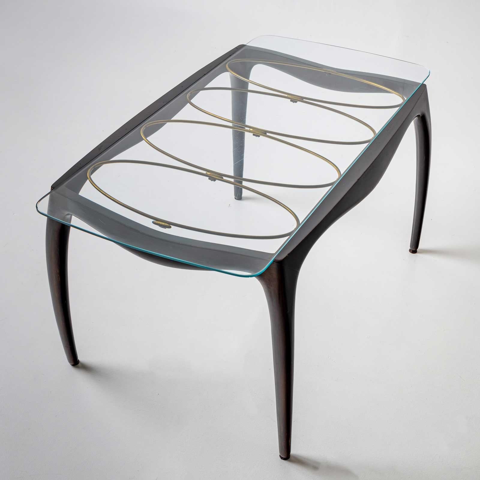 Coffee Table attributed to Paolo Buffa, Italy 1950s For Sale 4