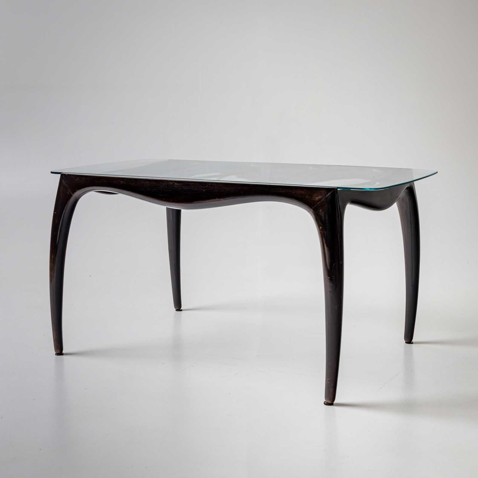 Italian Coffee Table attributed to Paolo Buffa, Italy 1950s For Sale
