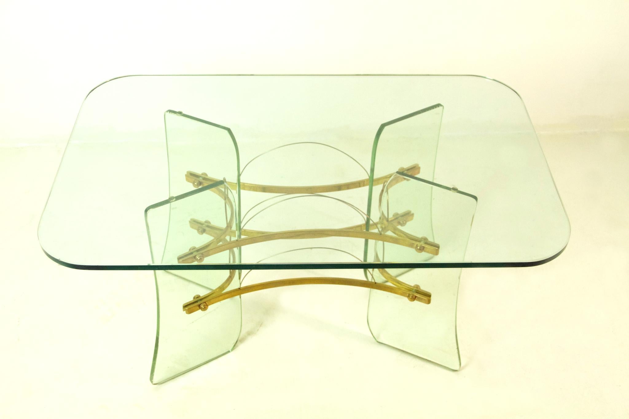 Coffee Table Attributed to Pietro Chiesa for Fontana Arte Italy In Excellent Condition In Albano Laziale, Rome/Lazio