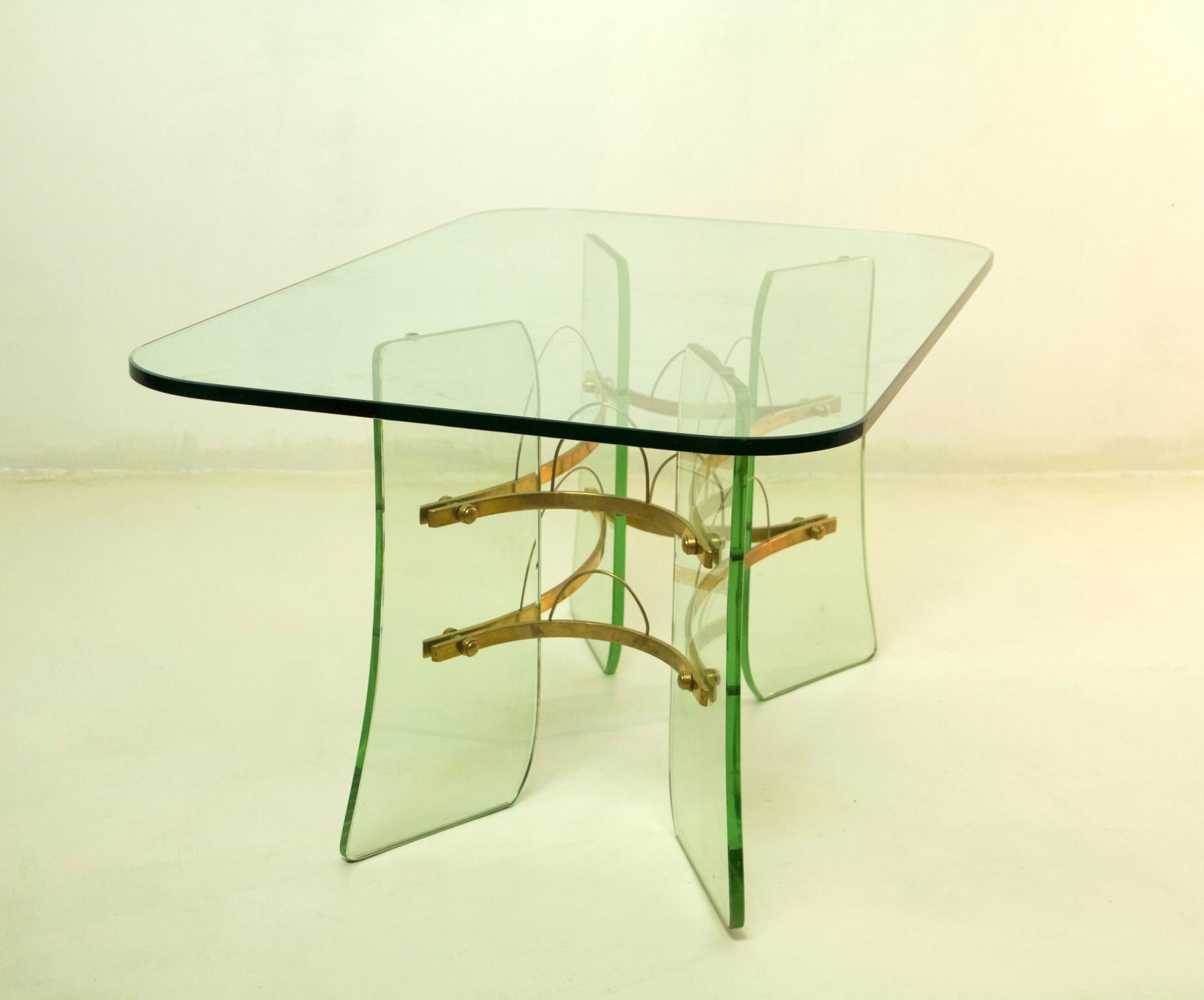 Coffee Table Attributed to Pietro Chiesa for Fontana Arte Italy 2