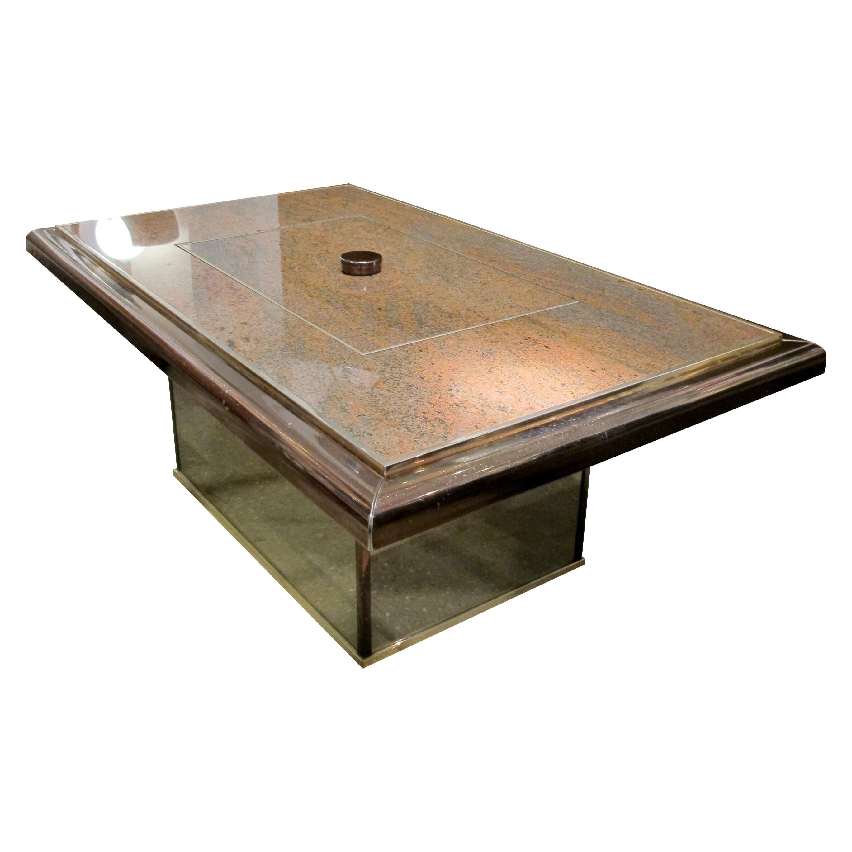 Coffee Table-Bar Coffee Table by Fedam, Belgium, 1980s Belga en venta