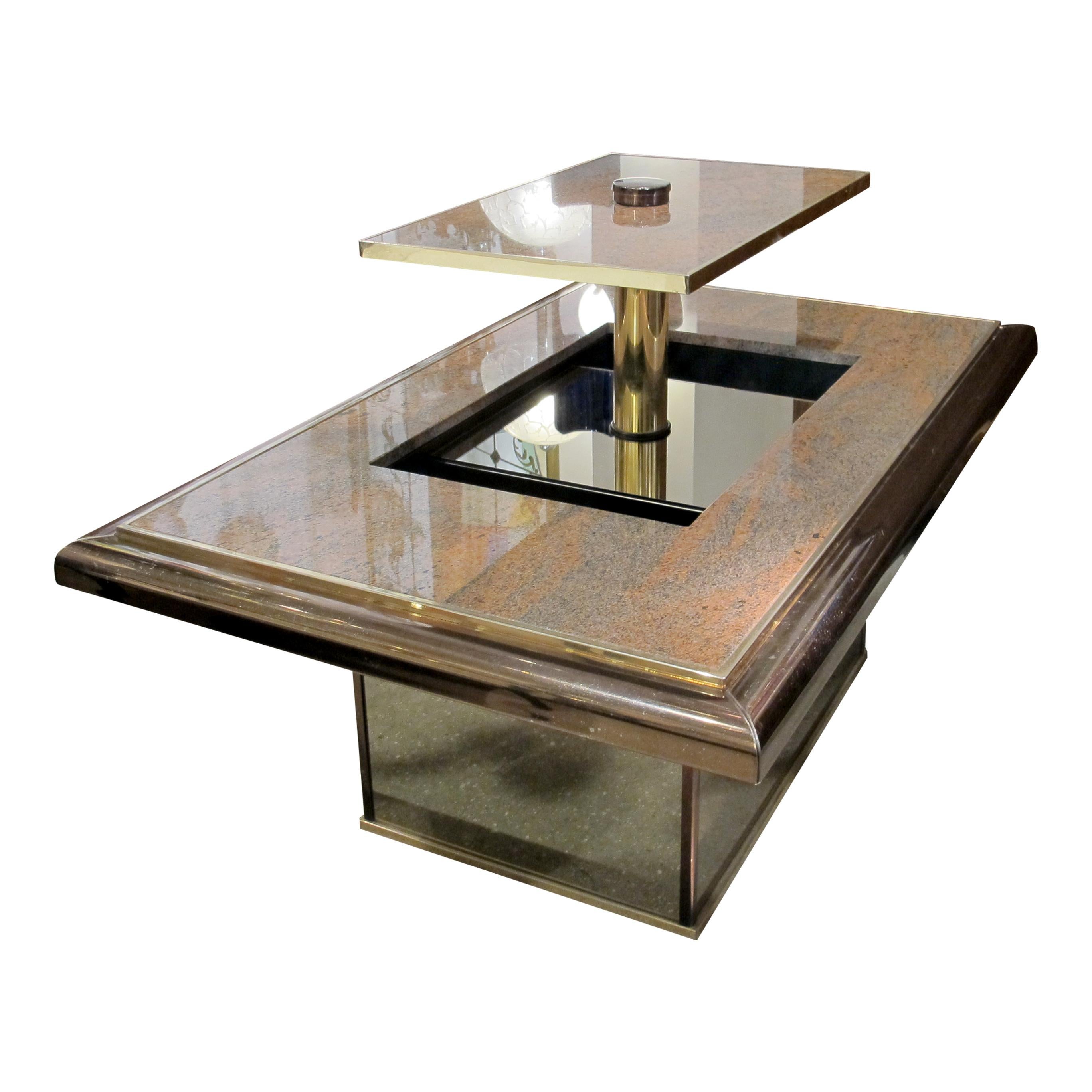Coffee Table-Bar Coffee Table by Fedam, Belgium, 1980s Otro en venta