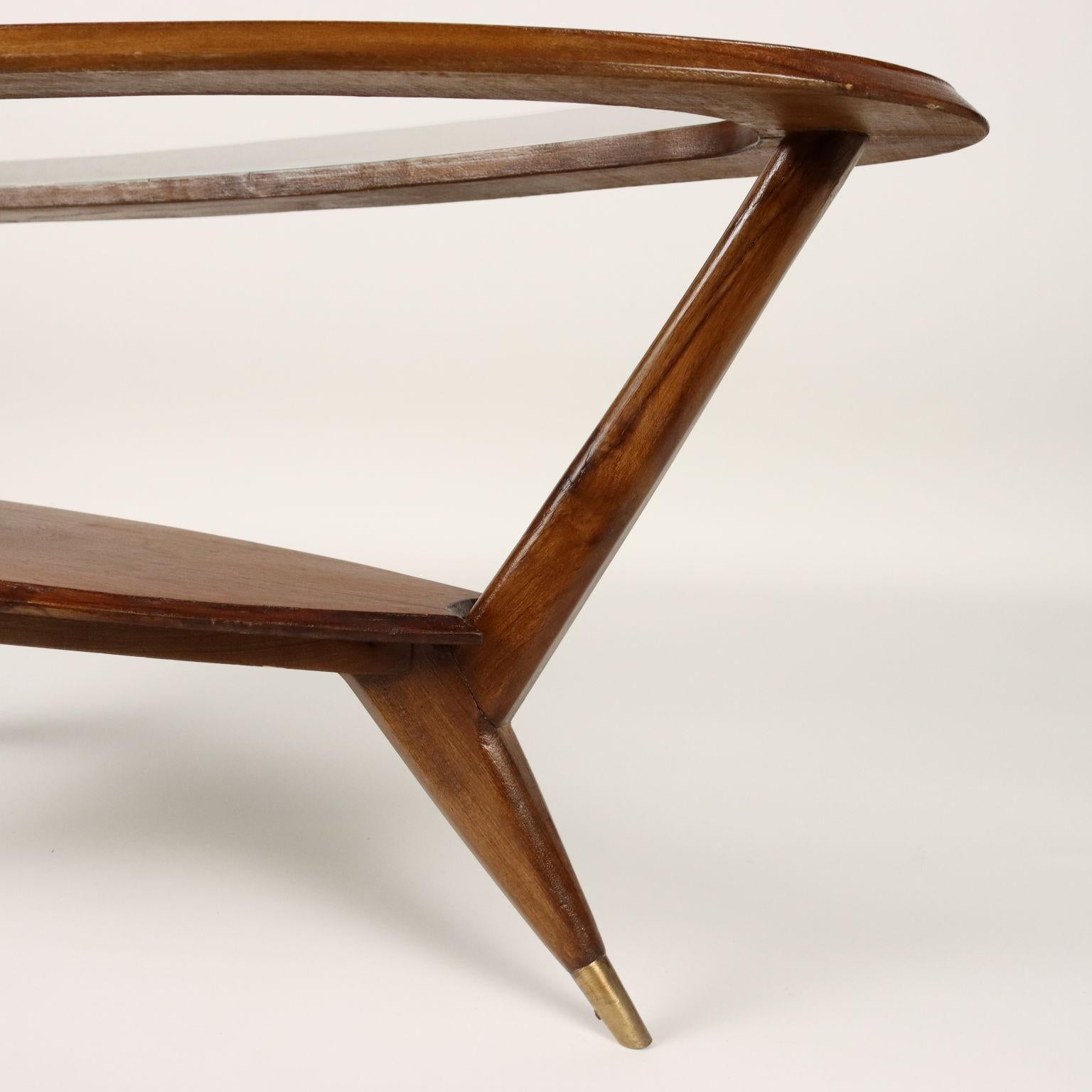 Coffee Table Beech Argentine 1950s 3