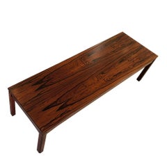 Coffee table - bench in walnut, Swedish design