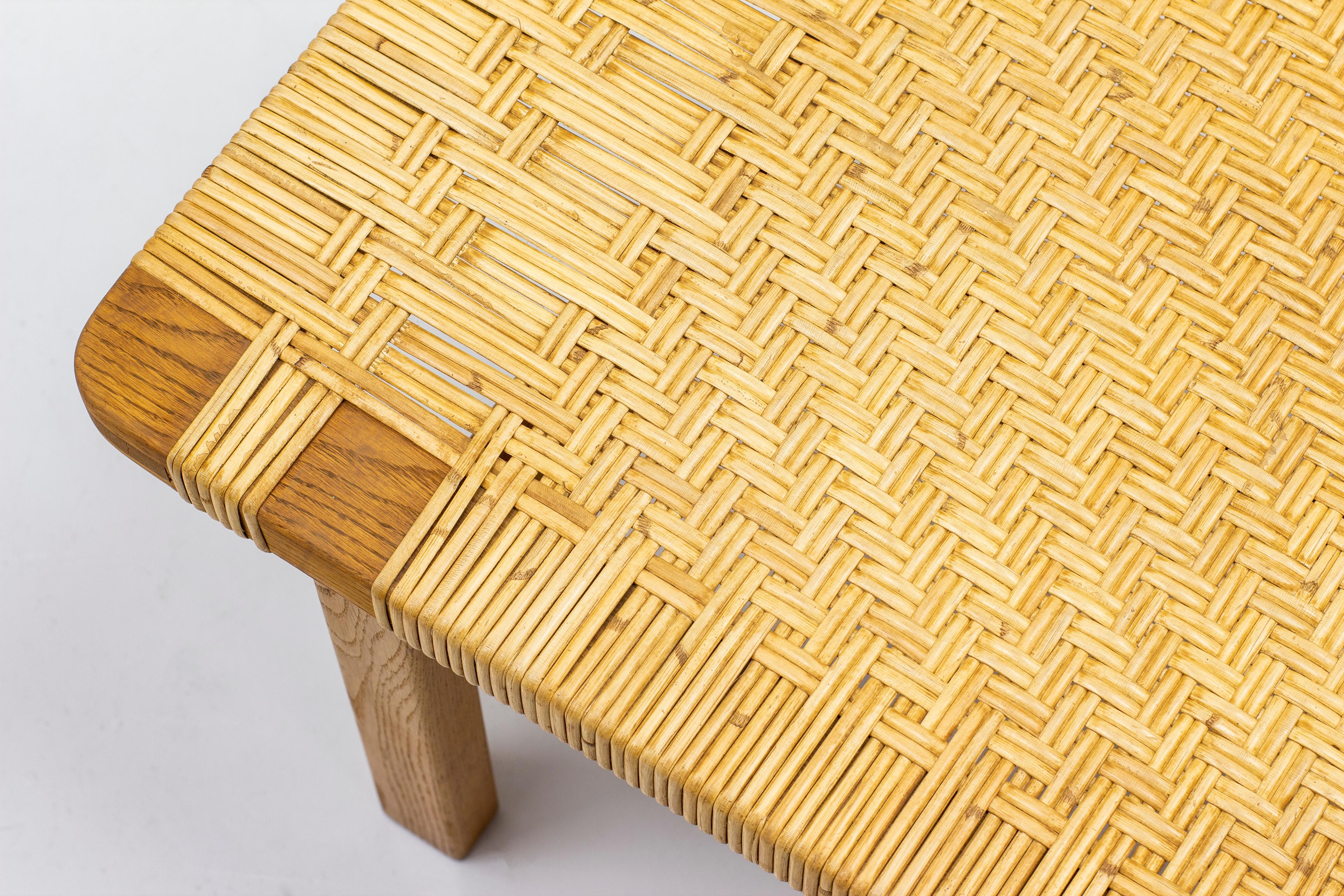 Cane Coffee Table/Bench Model 5272 Designed by Børge Mogensen for Fredericia