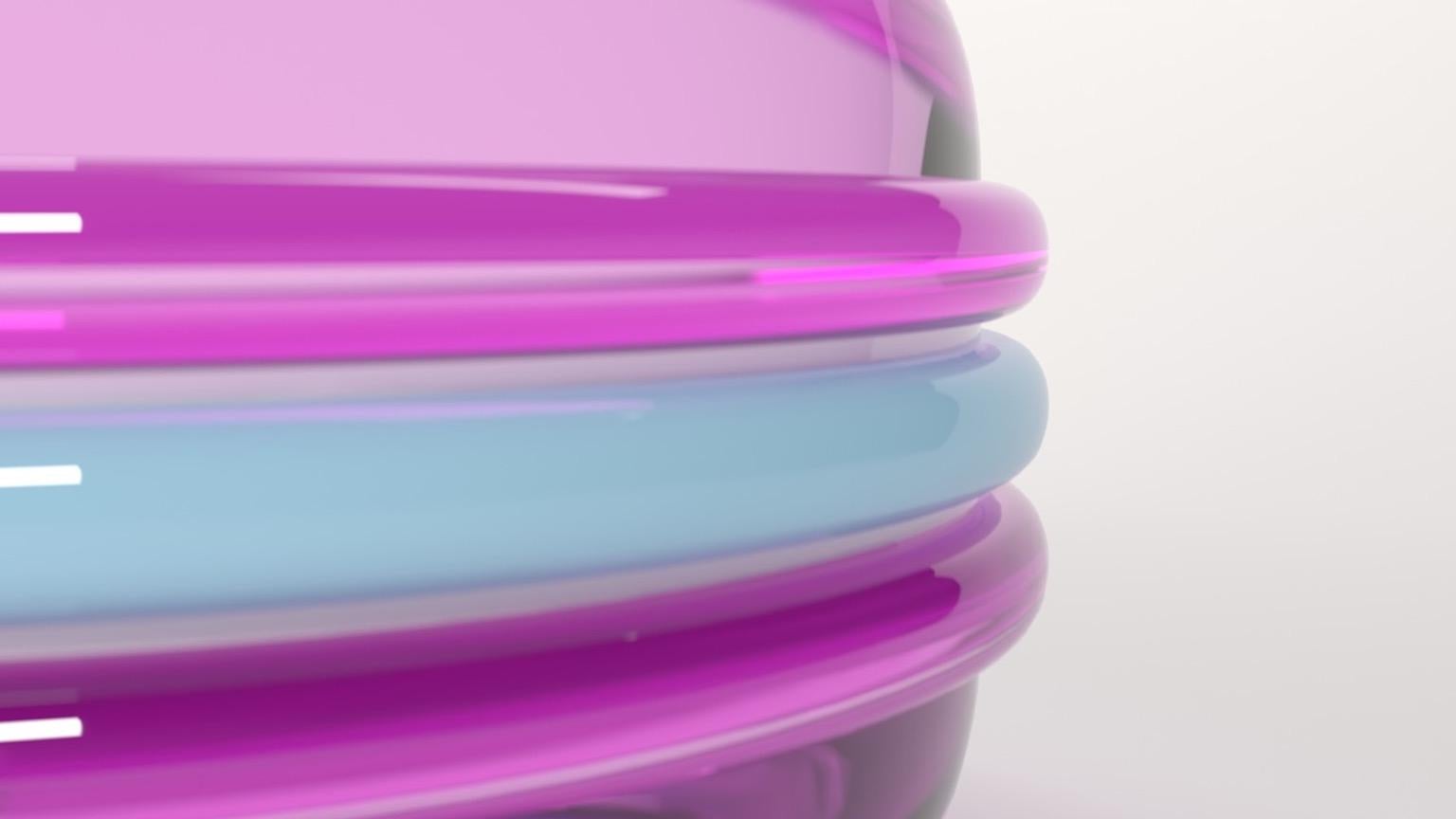 Moderne Table basse/table d'appoint Elisa Macaron Candy Collection par Studio Superego en vente