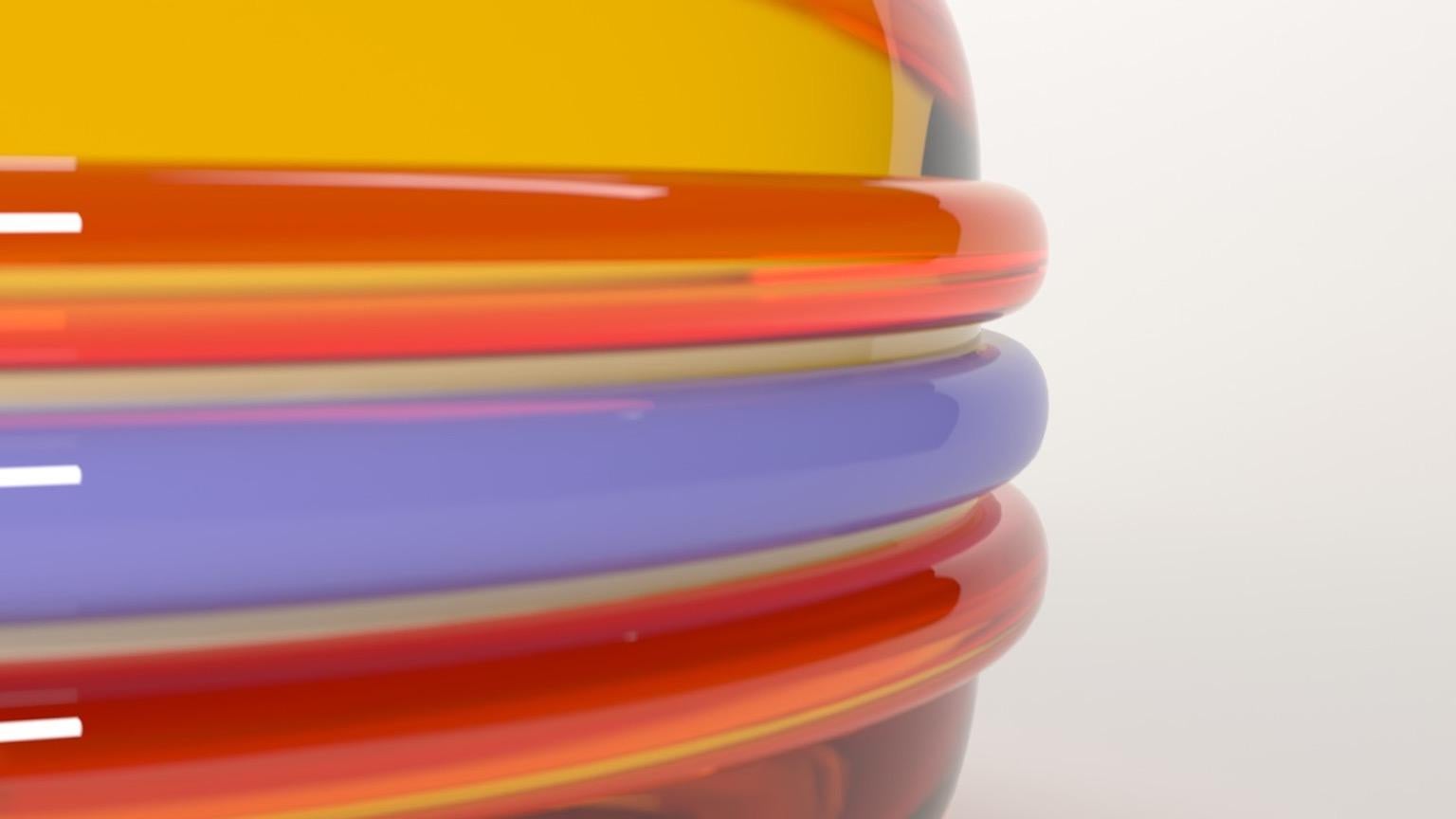 Table basse/table d'appoint Elisa Macaron Candy Collection par Studio Superego Excellent état - En vente à Milan, Italy