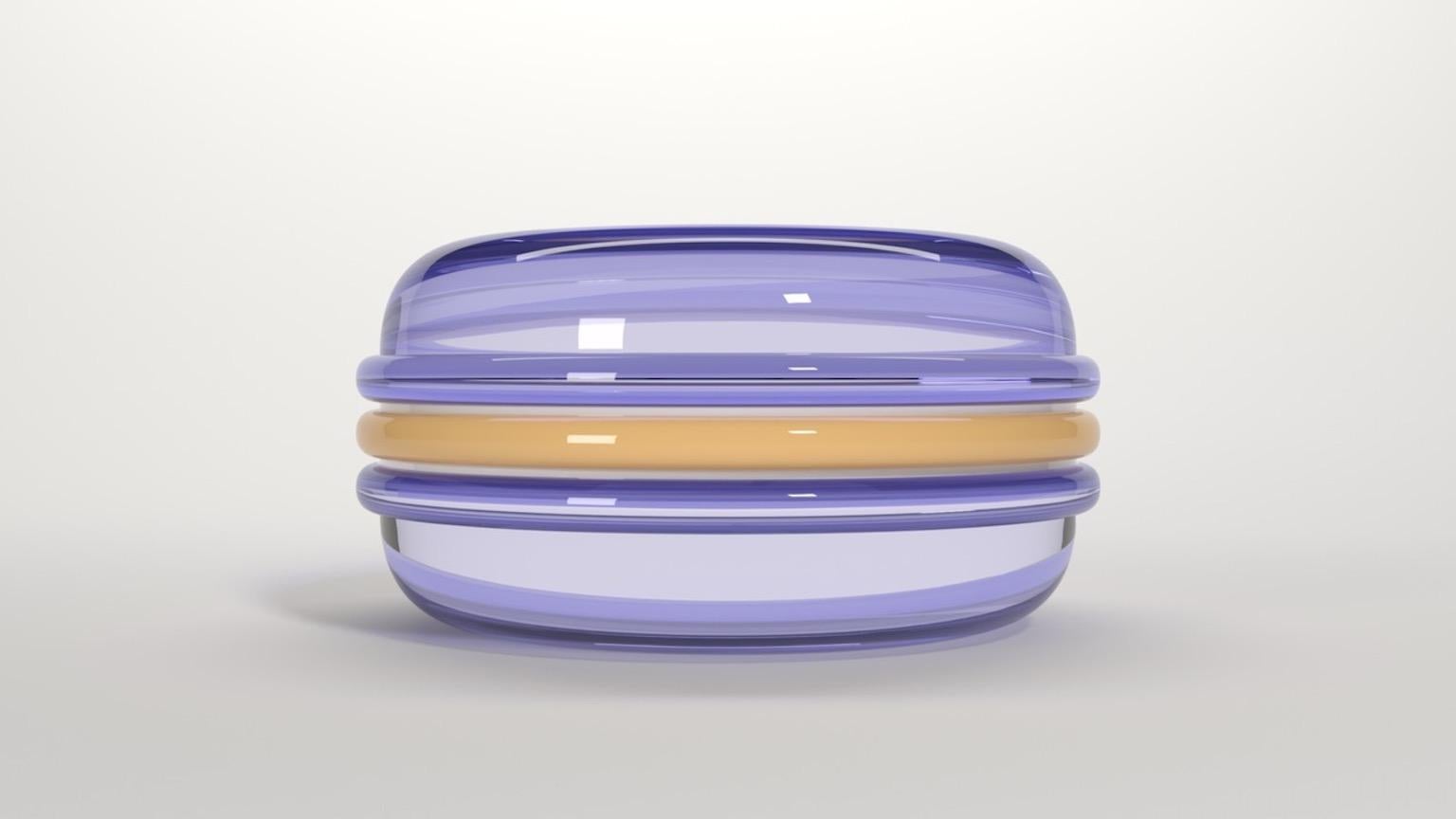 Table basse/table d'appoint Elisa Macaron Candy Collection par Studio Superego en vente 1