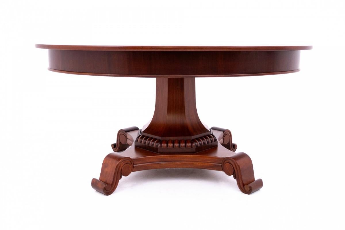Biedermeier  Coffee table - bench, Northern Europe, around 1880. After renovation.