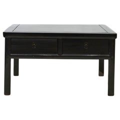 Coffee Table, Black Lacquer