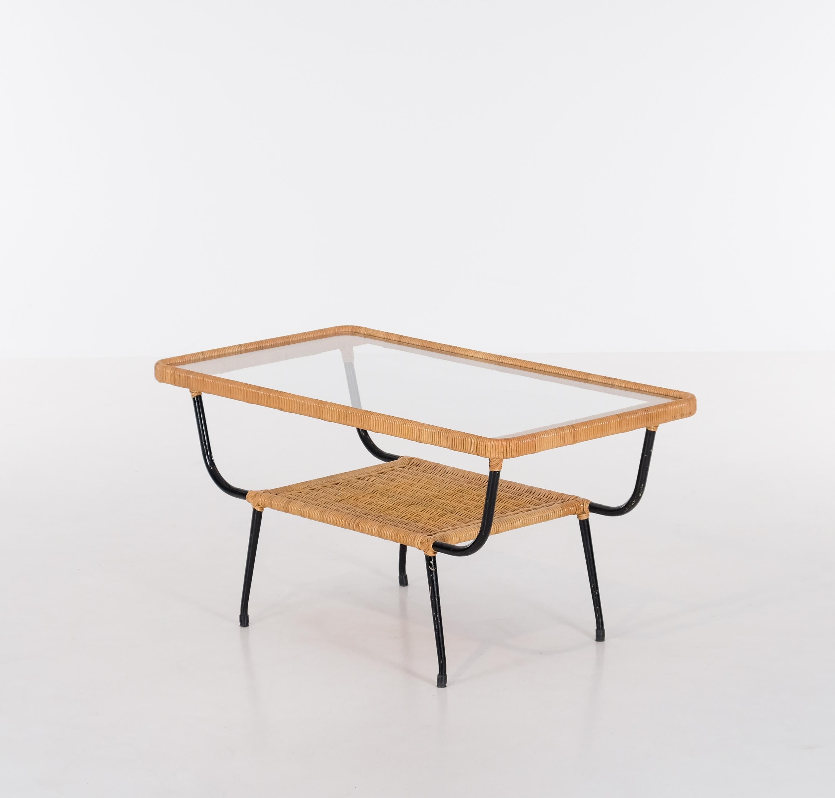Couchtisch, Brasilien, 1960er Jahre (Metall) im Angebot