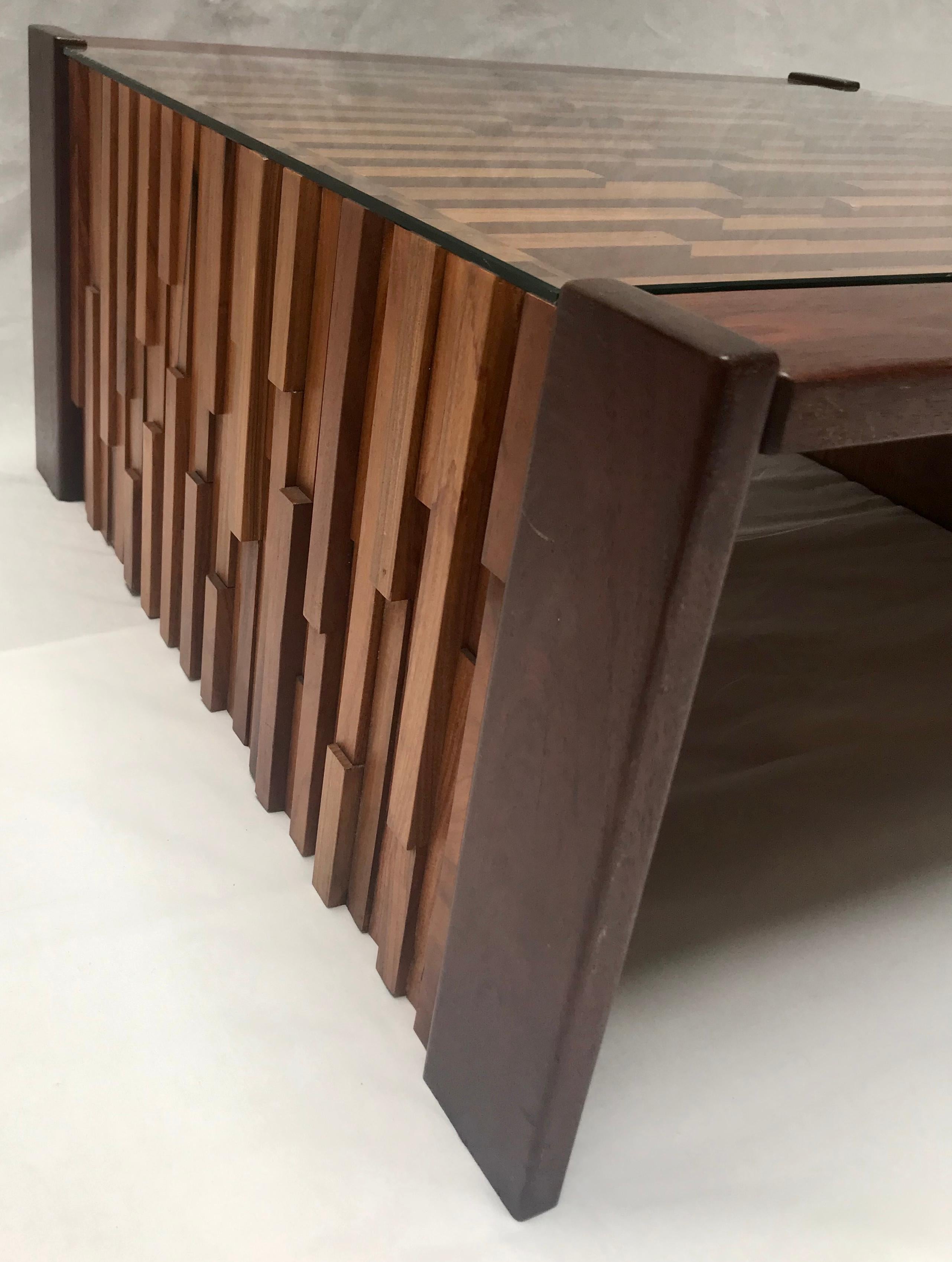 Late 20th Century Coffee Table Brazilian, Percival Lafer For Sale