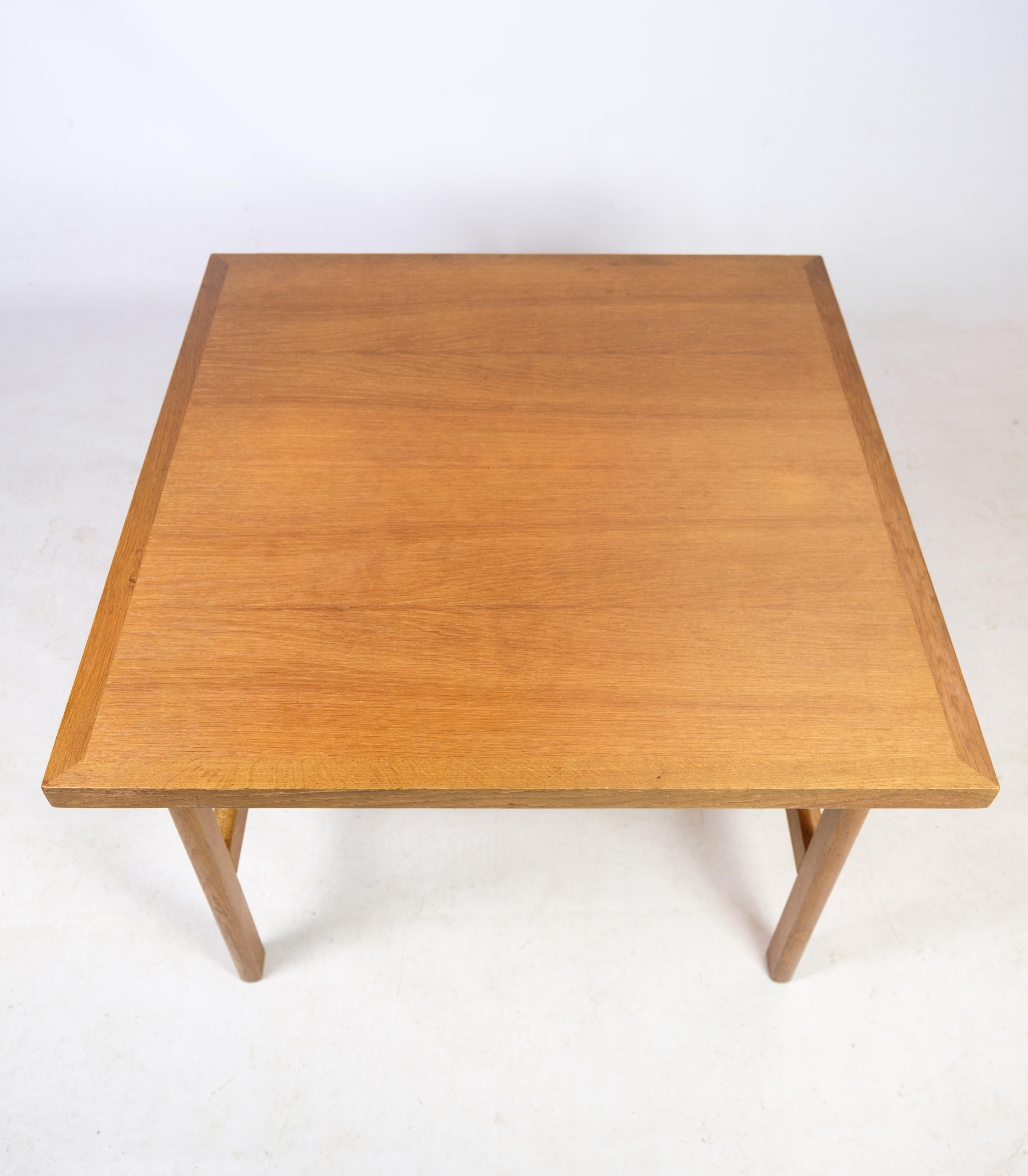 Oiled Coffee Table, Børge Mogensen, Oak, FBD, 1960 For Sale