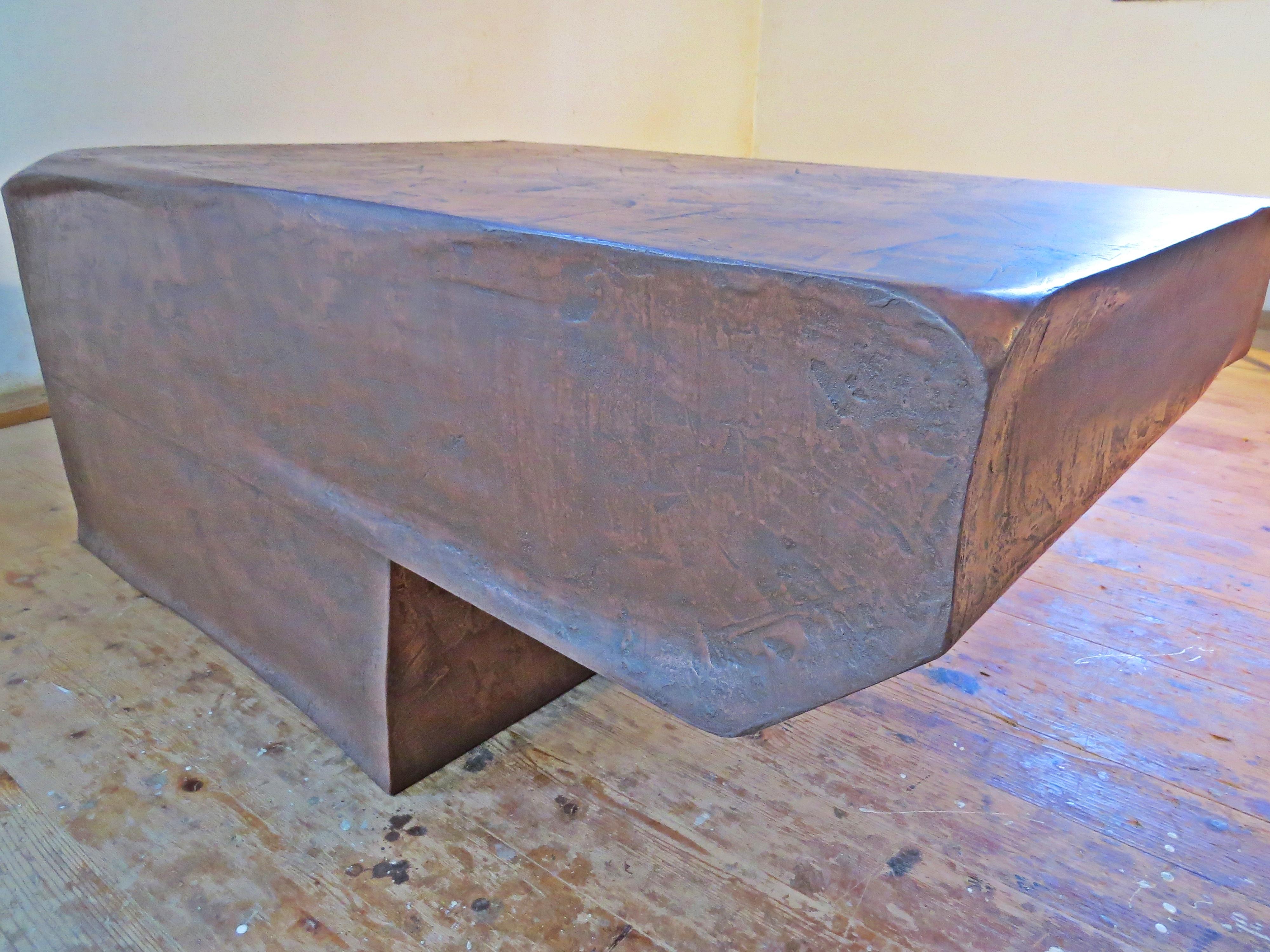 Coffee Table Bronze Handmade in Germany For Sale 4