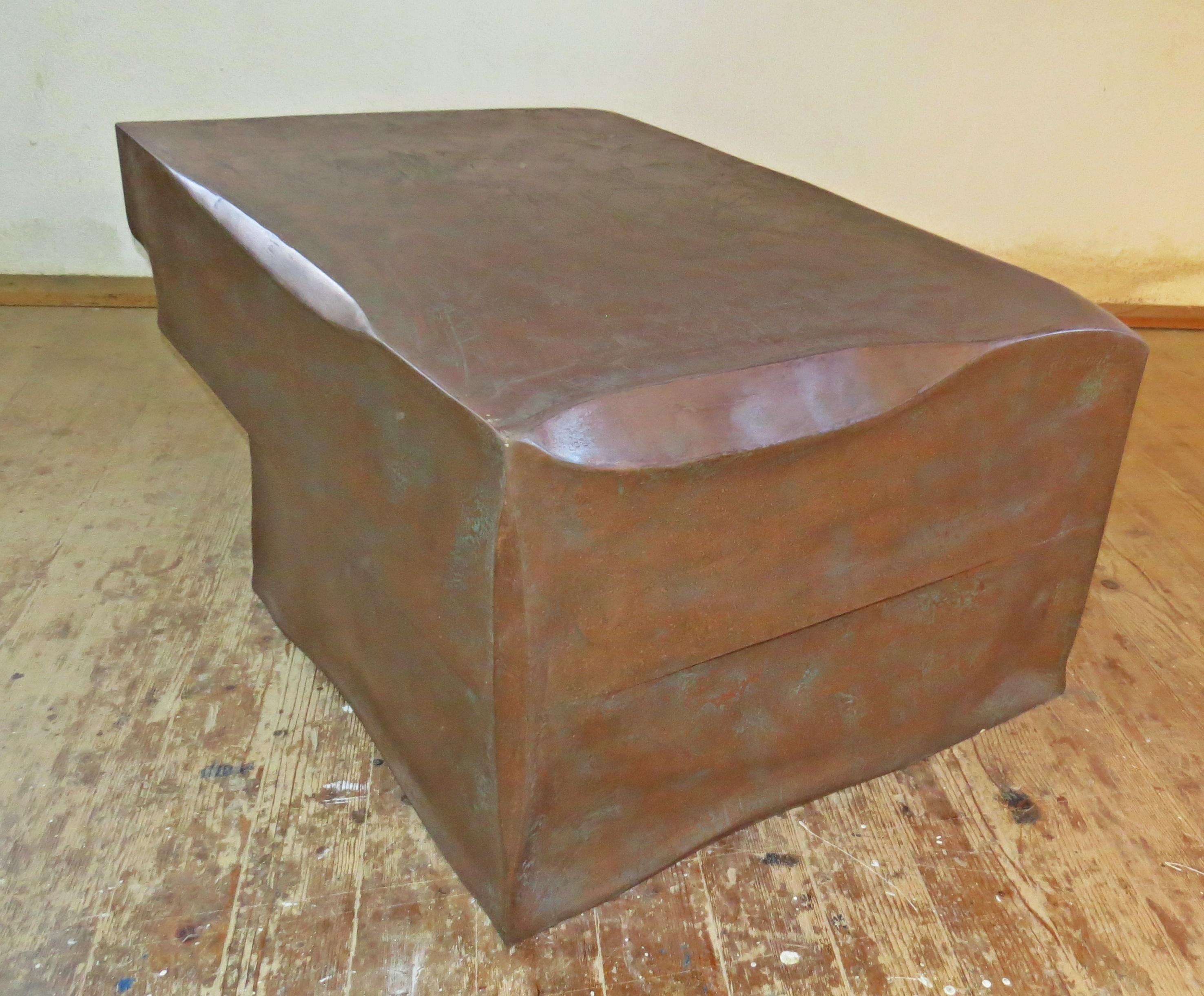 Coffee Table Bronze Handmade in Germany For Sale 5