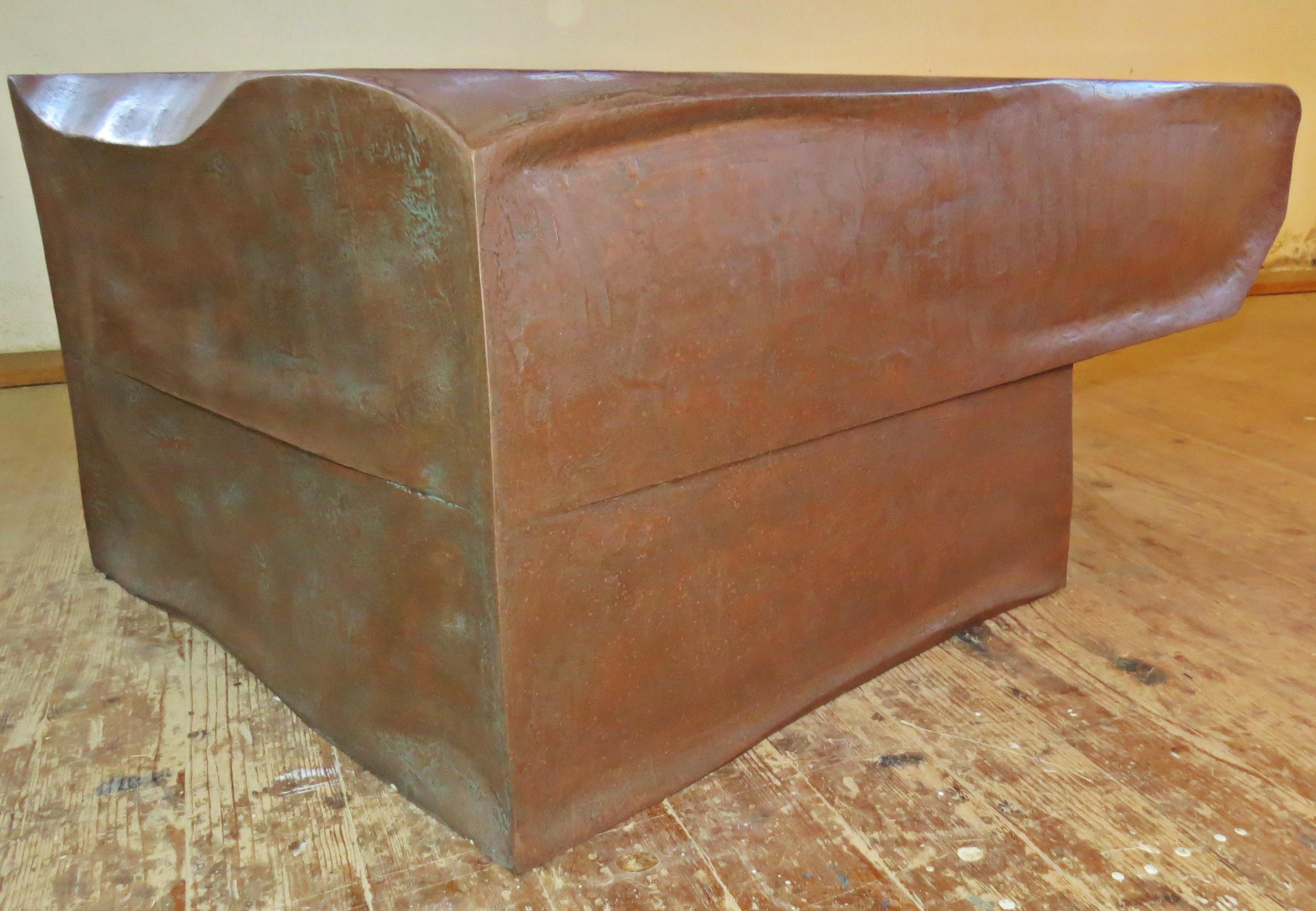 Coffee Table Bronze Handmade in Germany For Sale 7