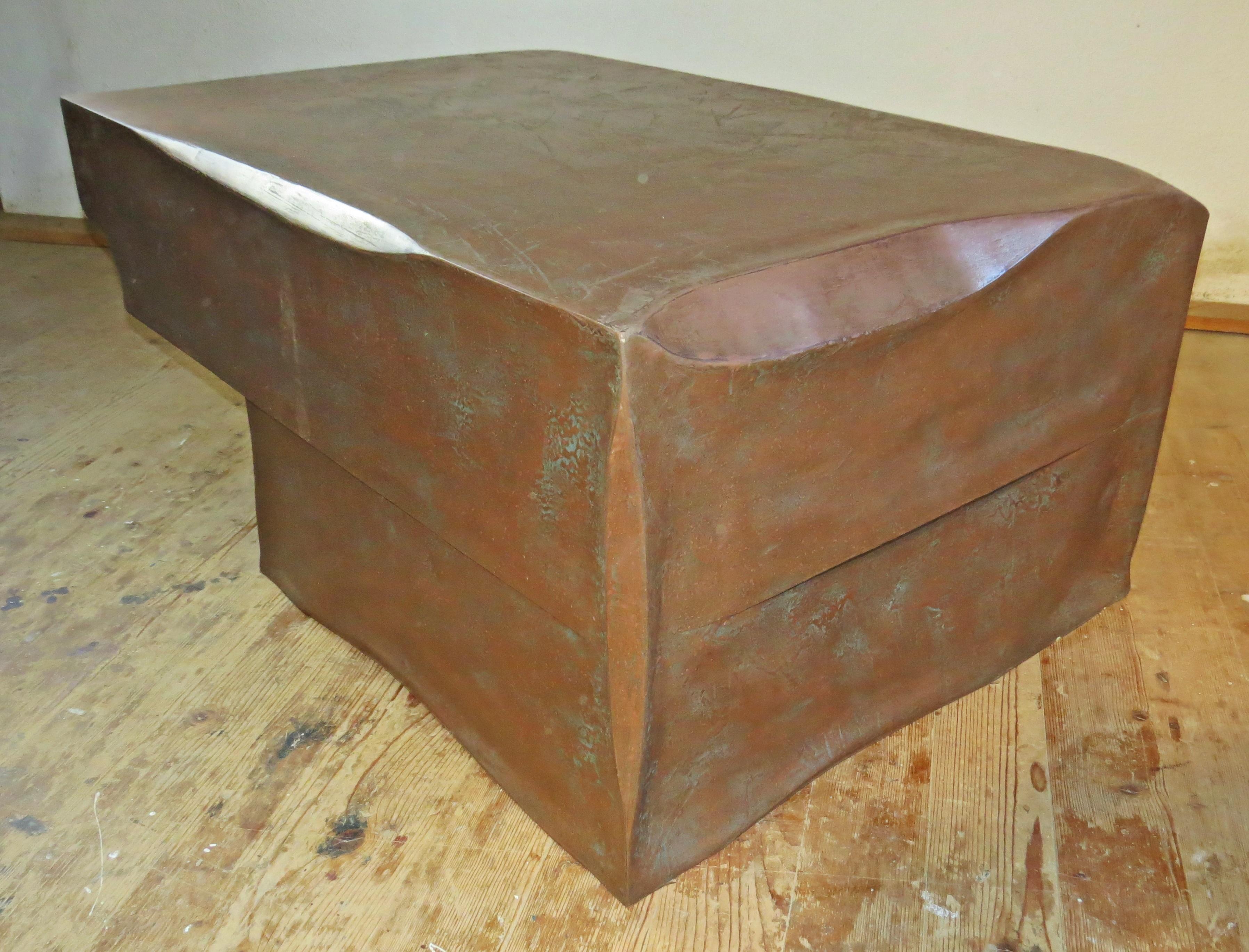 Coffee Table Bronze Handmade in Germany For Sale 1