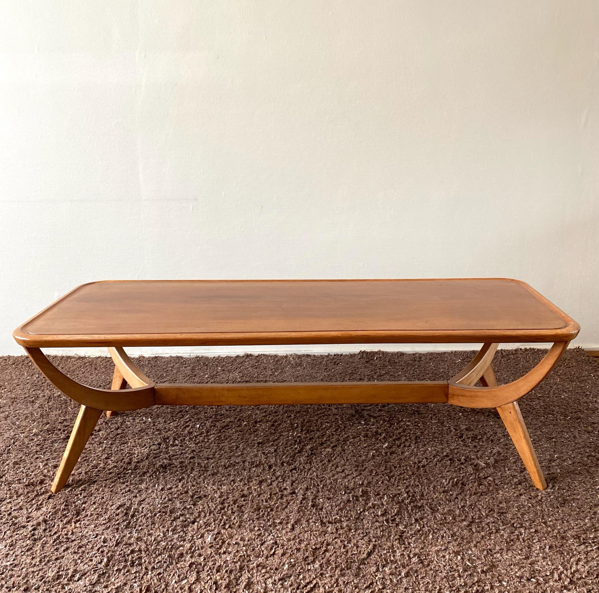 Dutch Coffee table by A.A. Patijn for Zijlstra Joure For Sale