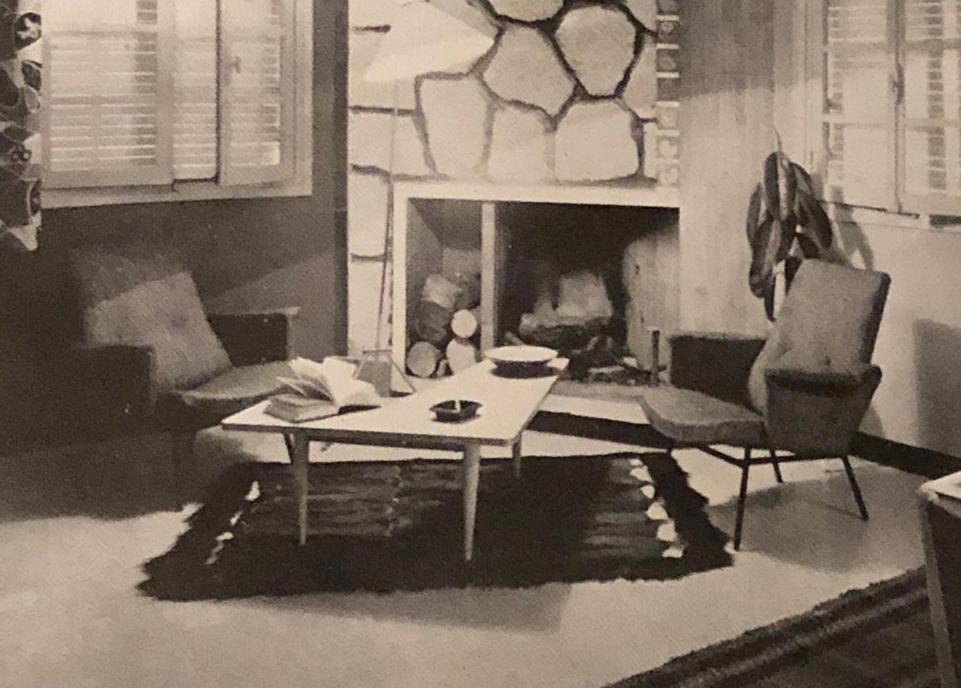 Coffee Table by Alain Richard, Charron Group 4, 1954 For Sale 1