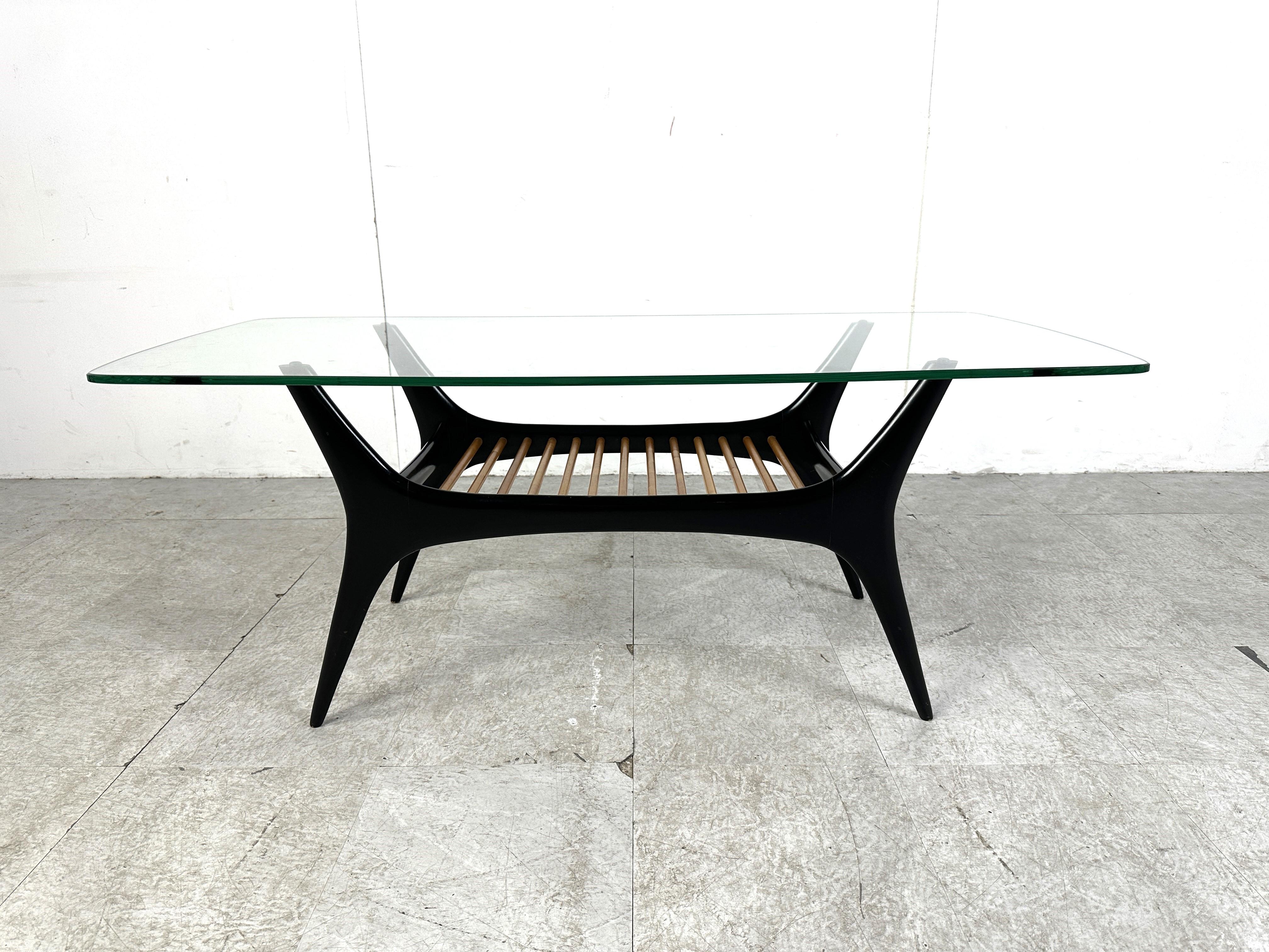 Mid-Century Modern Table basse d'Alfred Hendrickx, années 1950