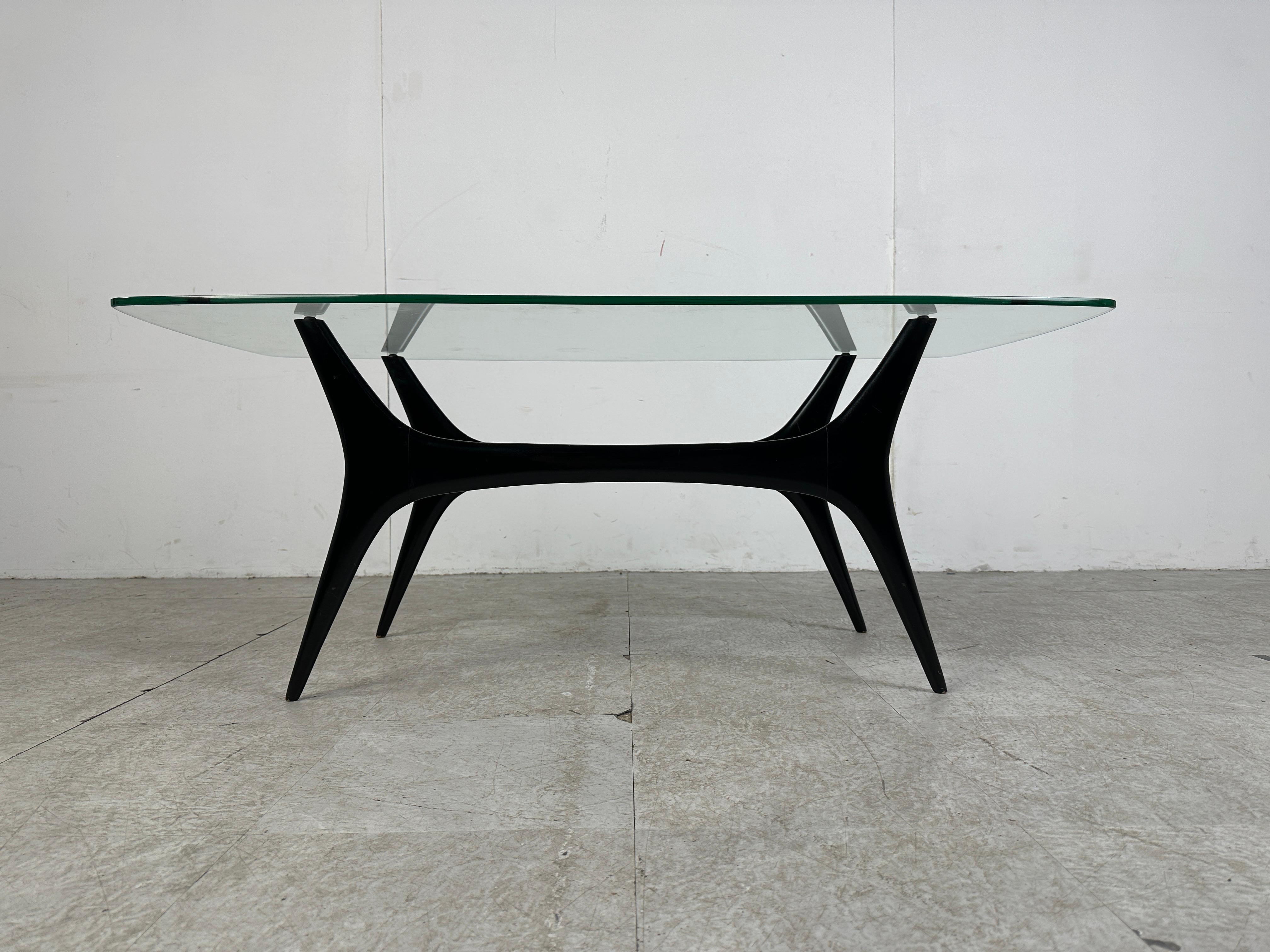 Belge Table basse d'Alfred Hendrickx, années 1950