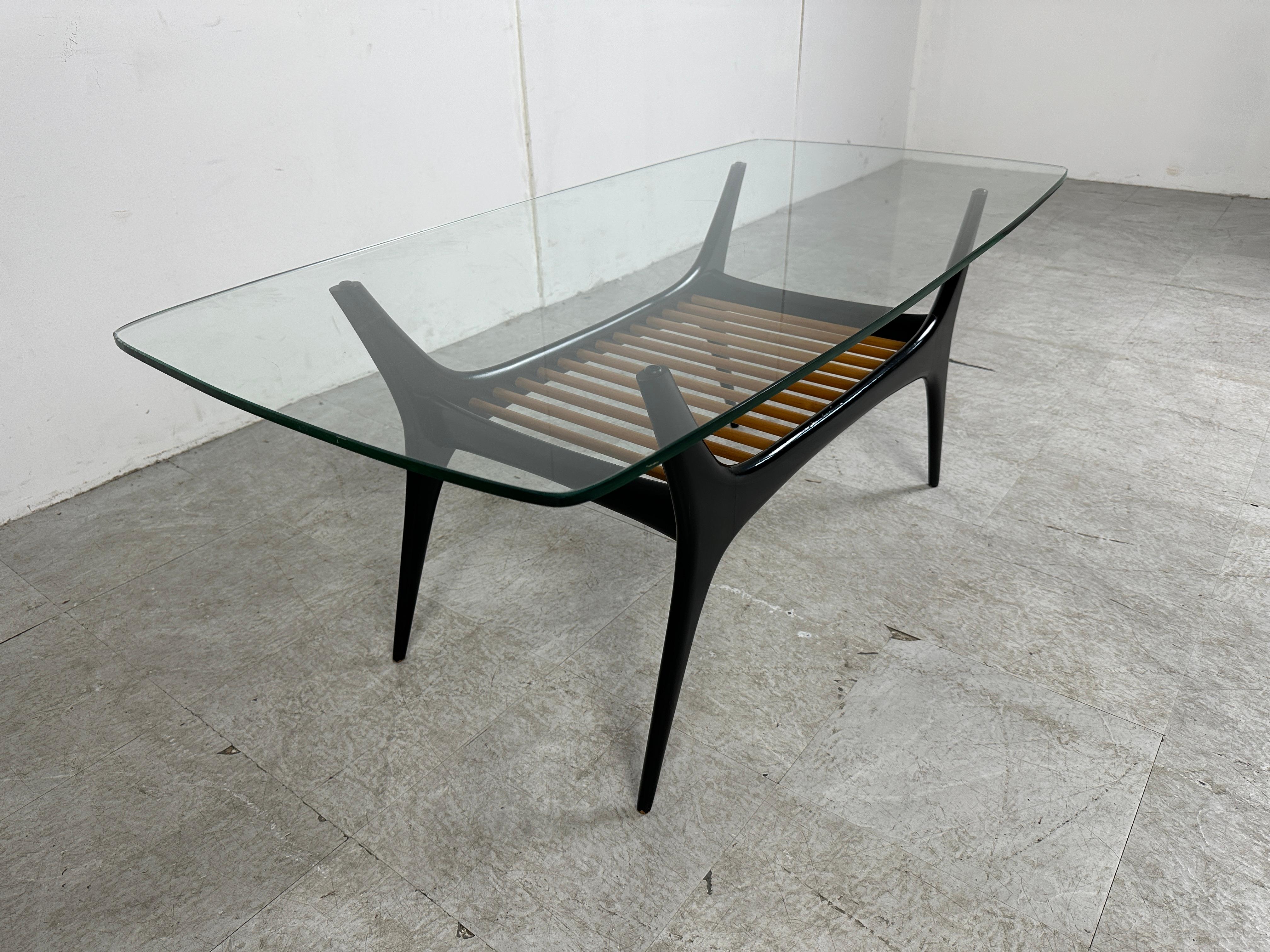 Milieu du XXe siècle Table basse d'Alfred Hendrickx, années 1950