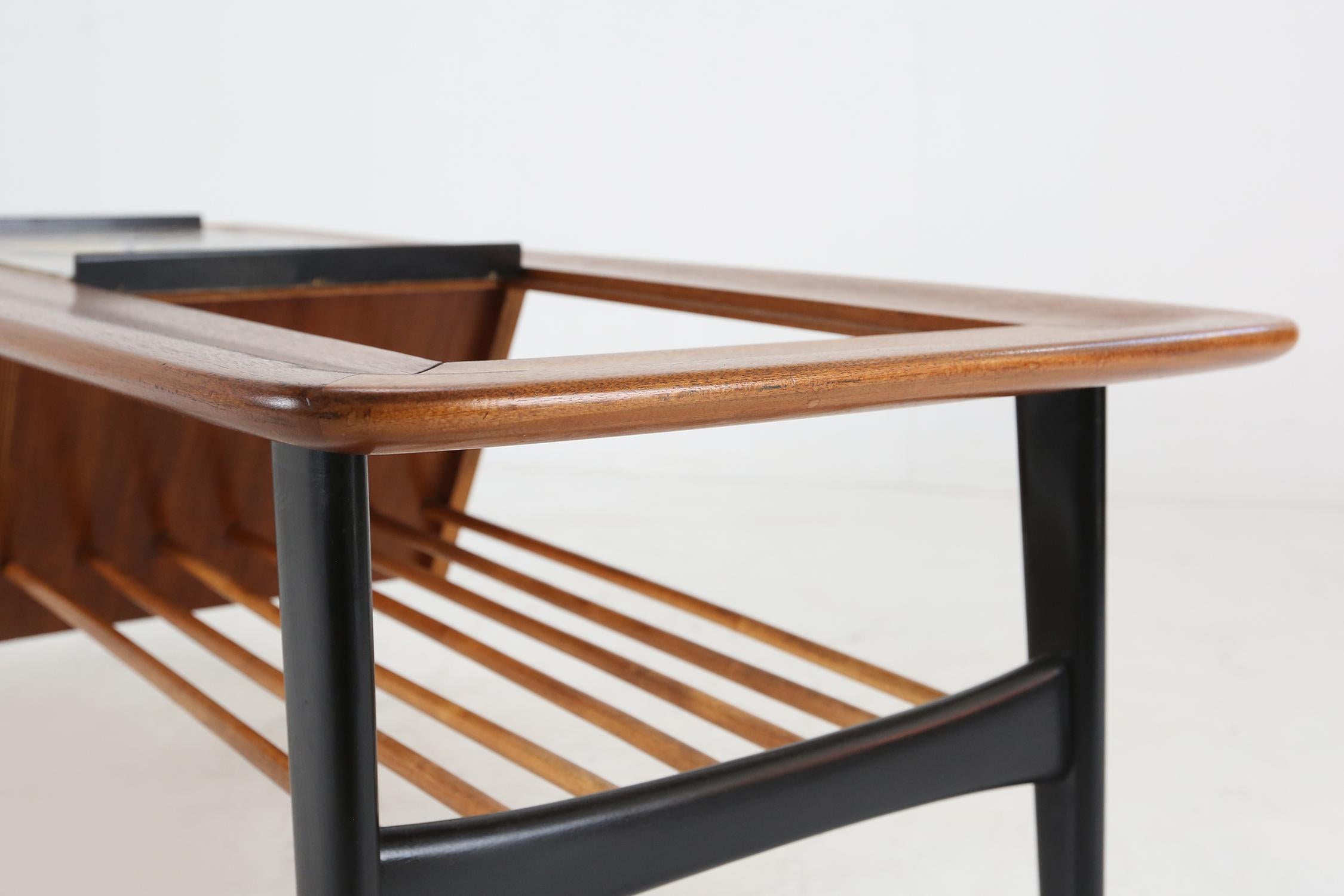 Mid-20th Century Coffee Table by Alfred Hendrickx For Sale