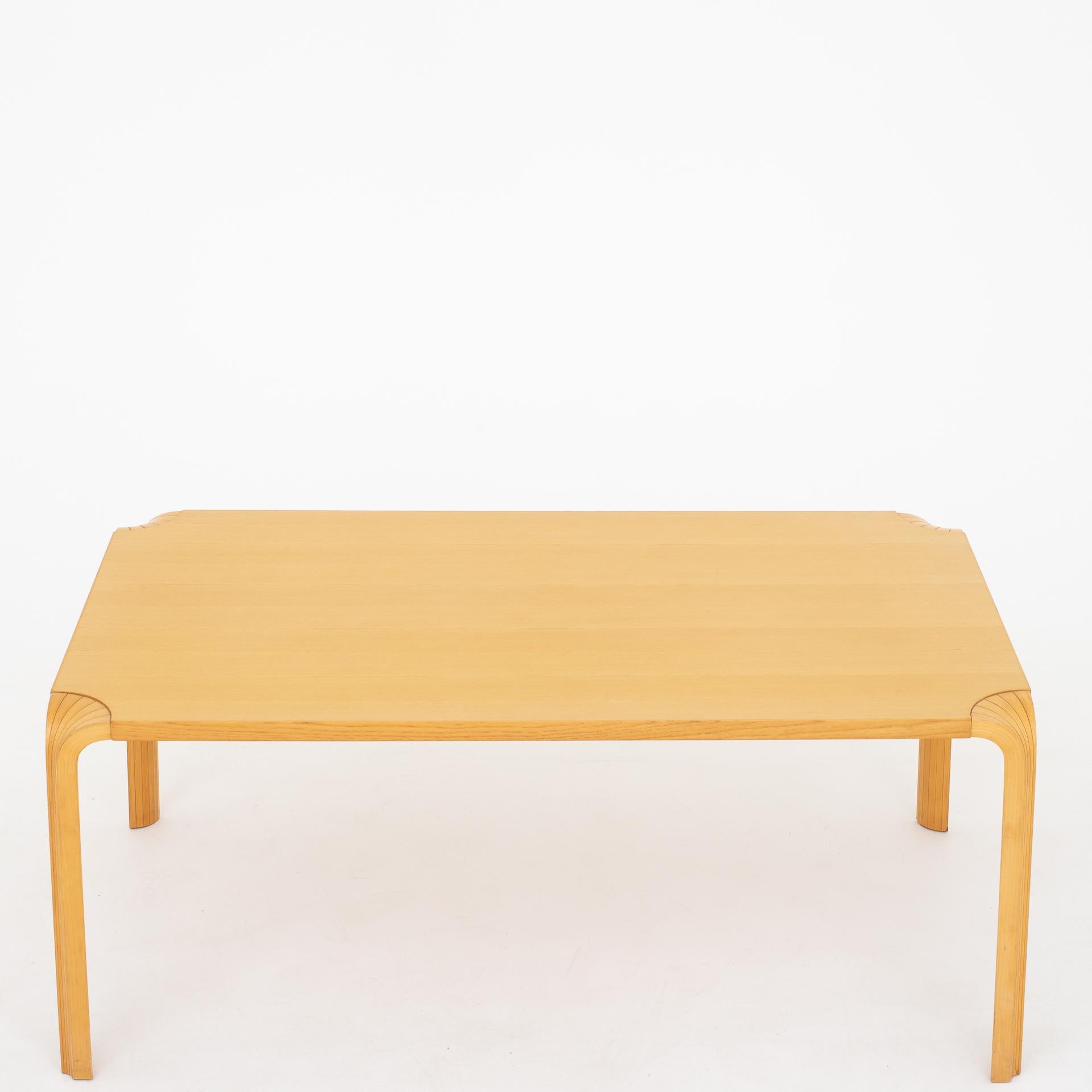 Finnish Coffee Table by Alvar Aalto