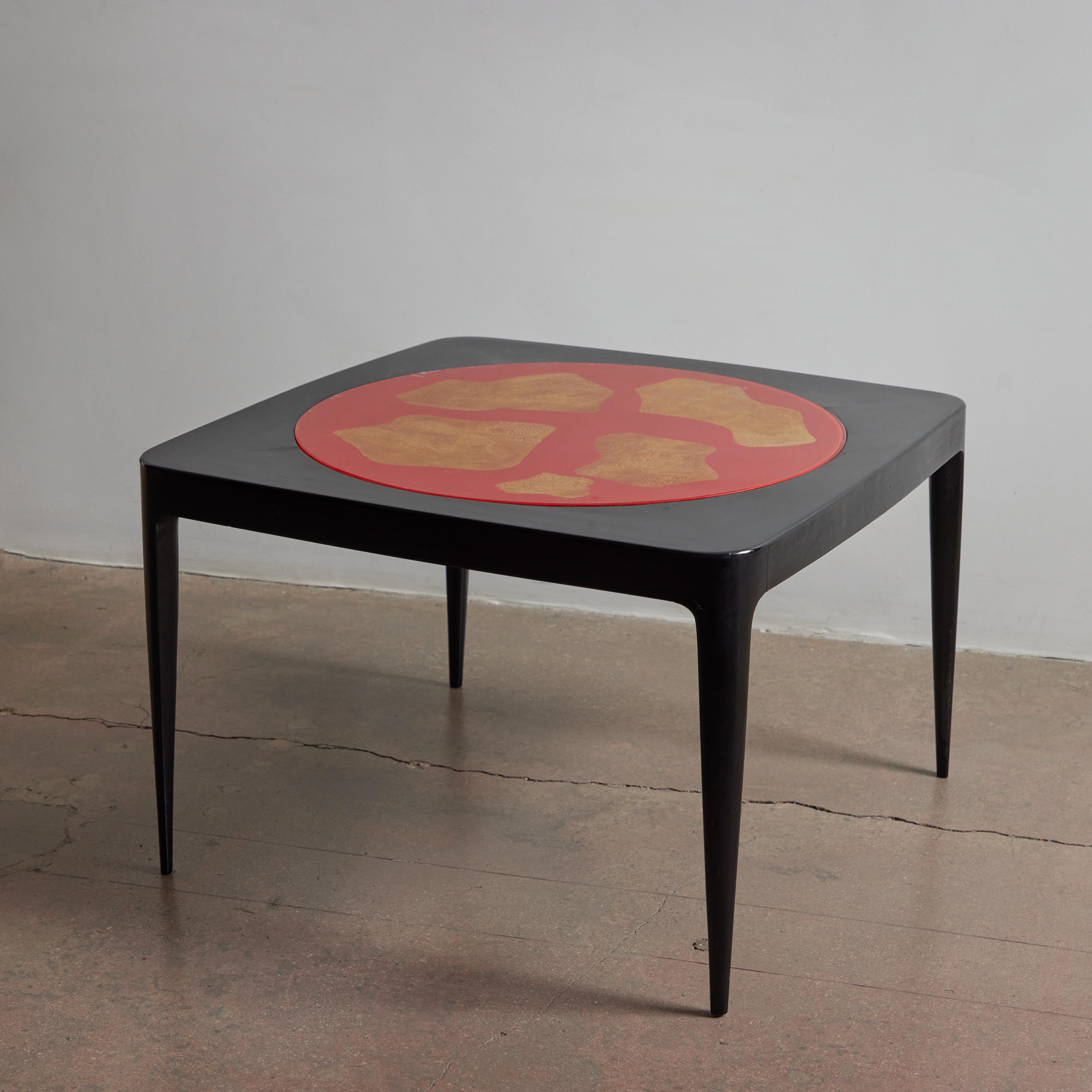 Mid-20th Century Coffee Table by Angelo Bragalini For Sale