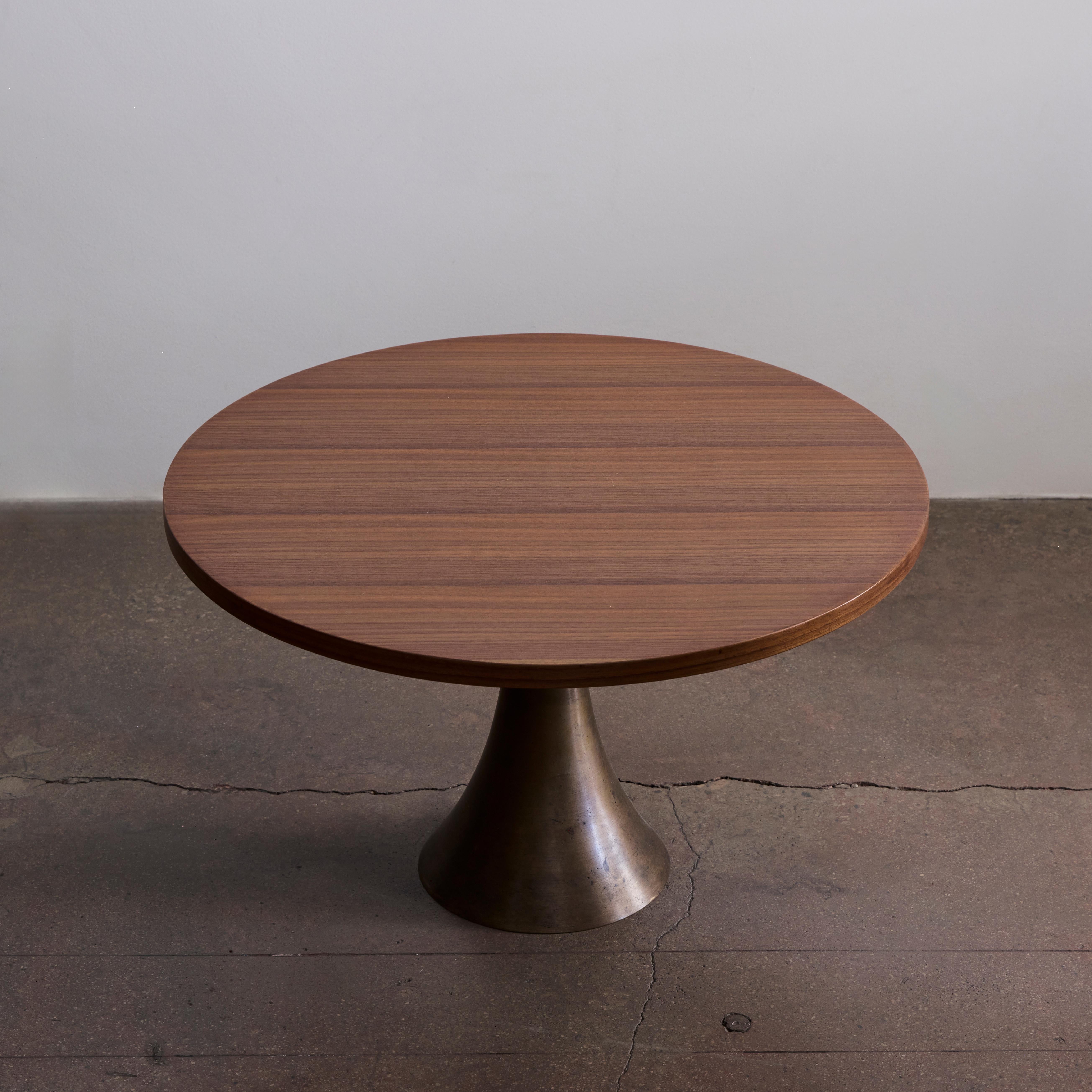 Bronze Coffee Table by Angelo Mangiarotti for Bernini For Sale