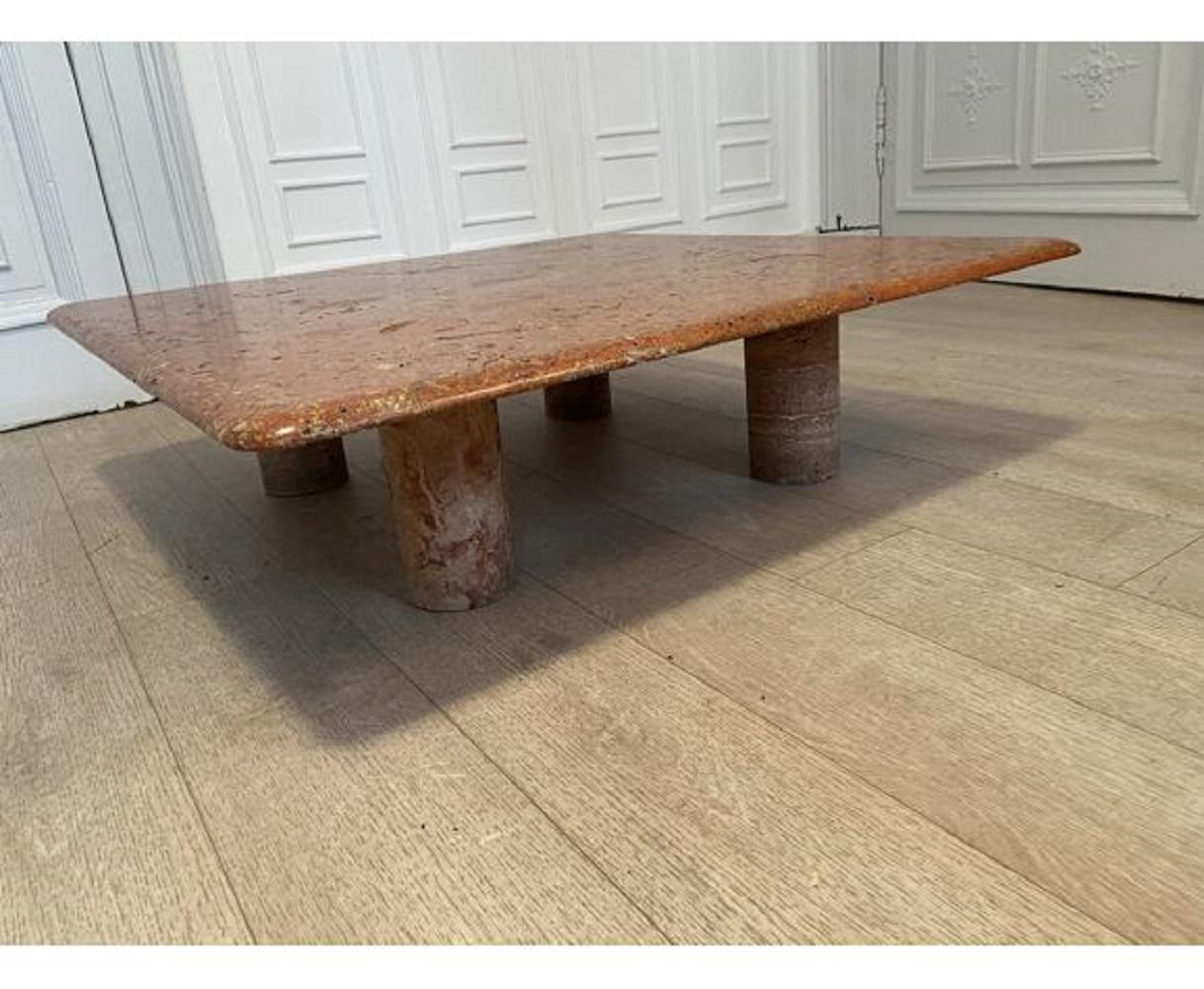 Late 20th Century Coffee Table by Angelo Mangiarotti for Up & Up, Italy, 1970 For Sale