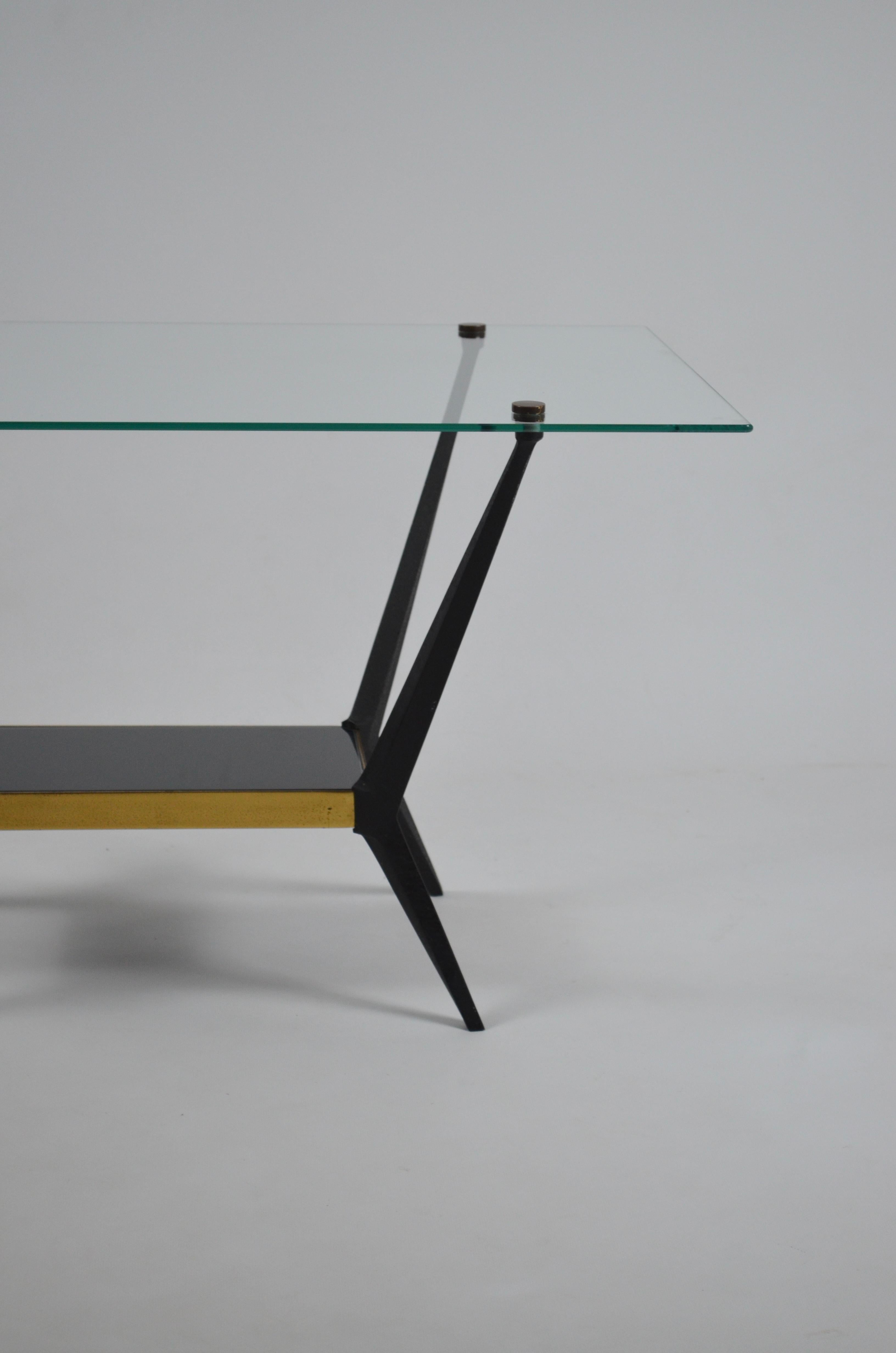 Mid-Century Modern Table basse d'Angelo Ostuni, années 1950