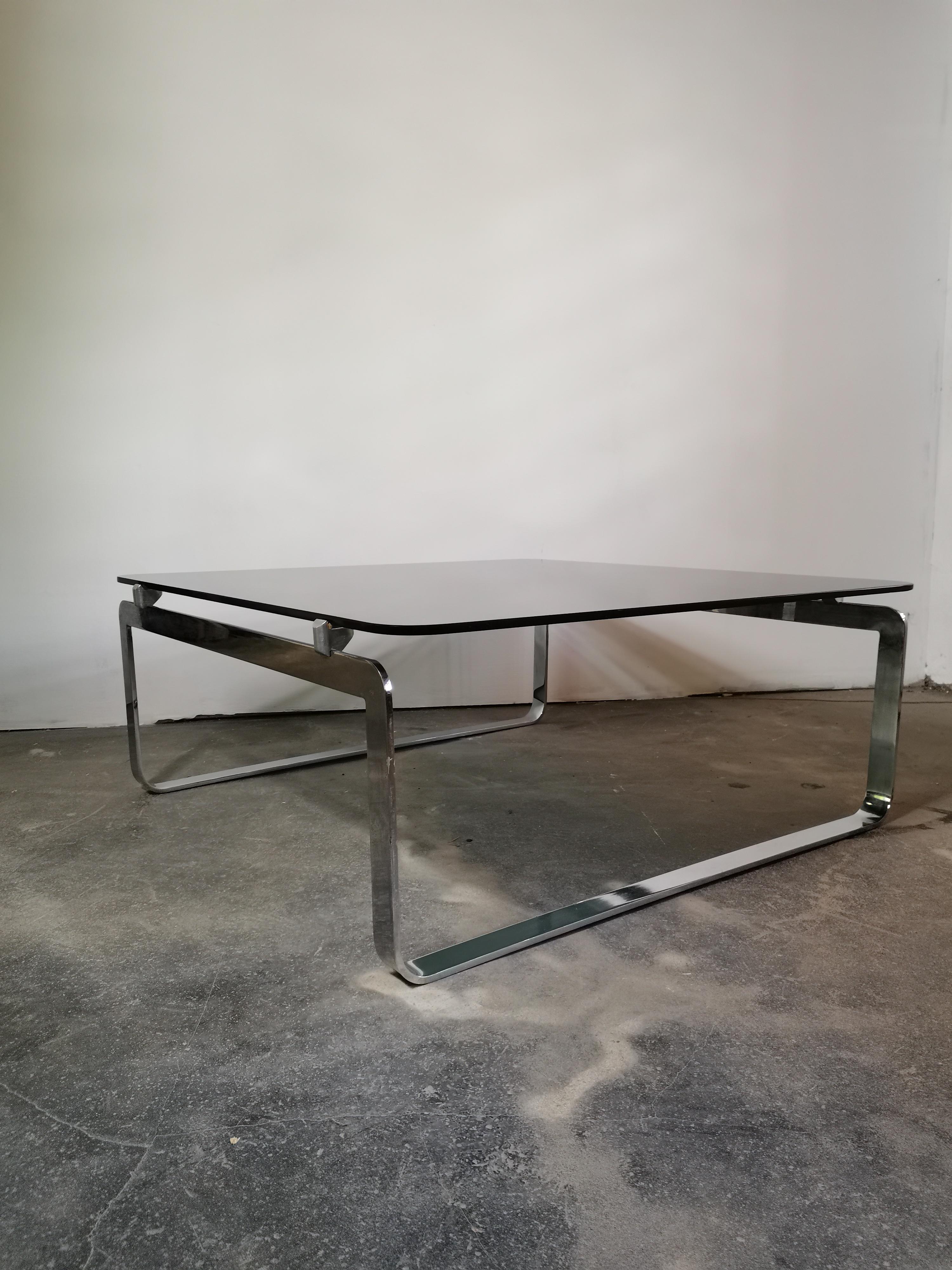 Coffee Table by Bernard Govin 1960s For Sale 7