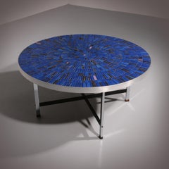 Coffee table by Berthold Müller Oerlinghausen for Müller Mosaikwerkstätten 1960