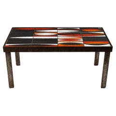 Table basse de Capron, des années 1970, série « Navette »