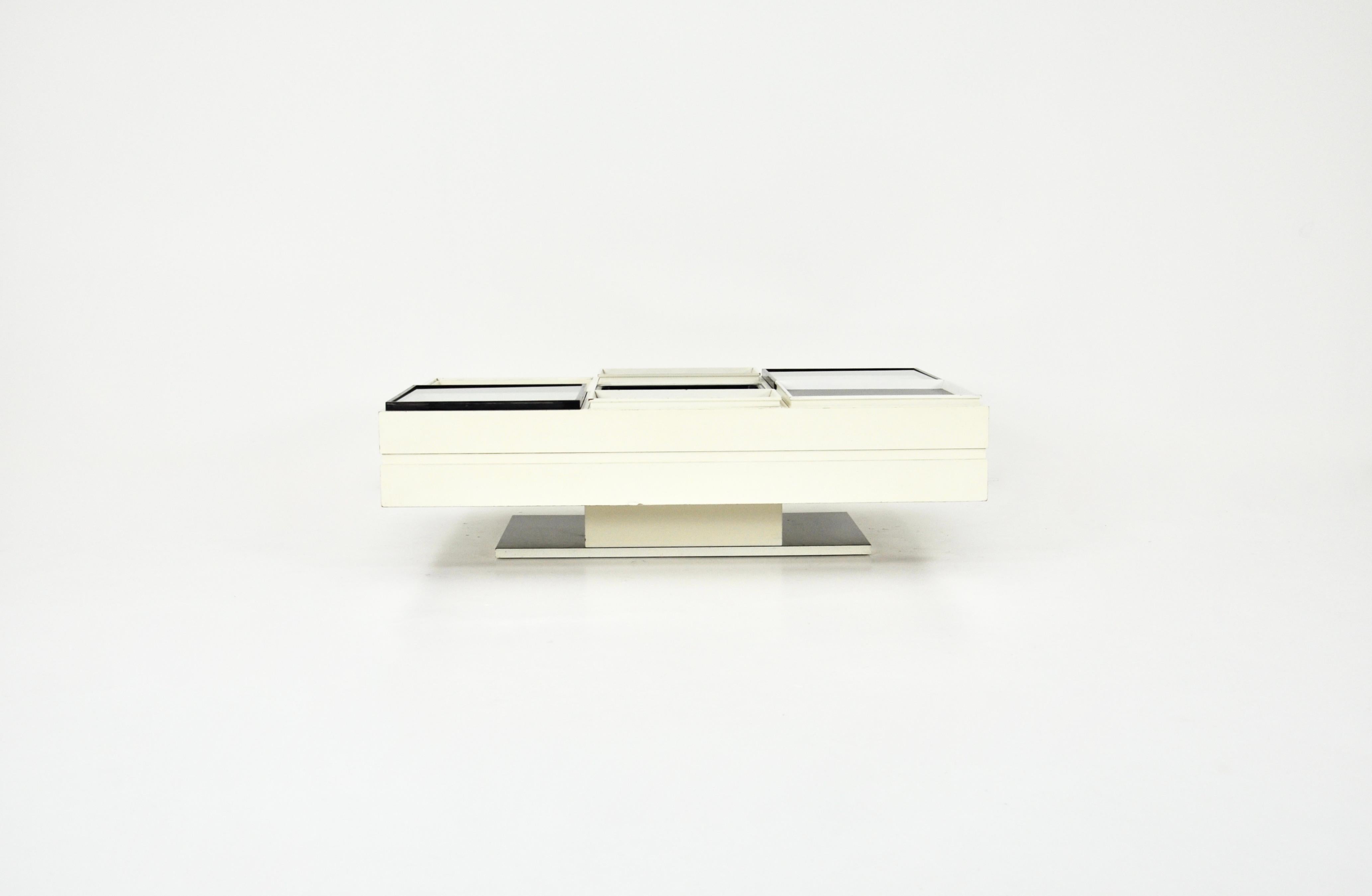 Italian Coffee Table by Carlo Hauner for Forma, 1960s For Sale