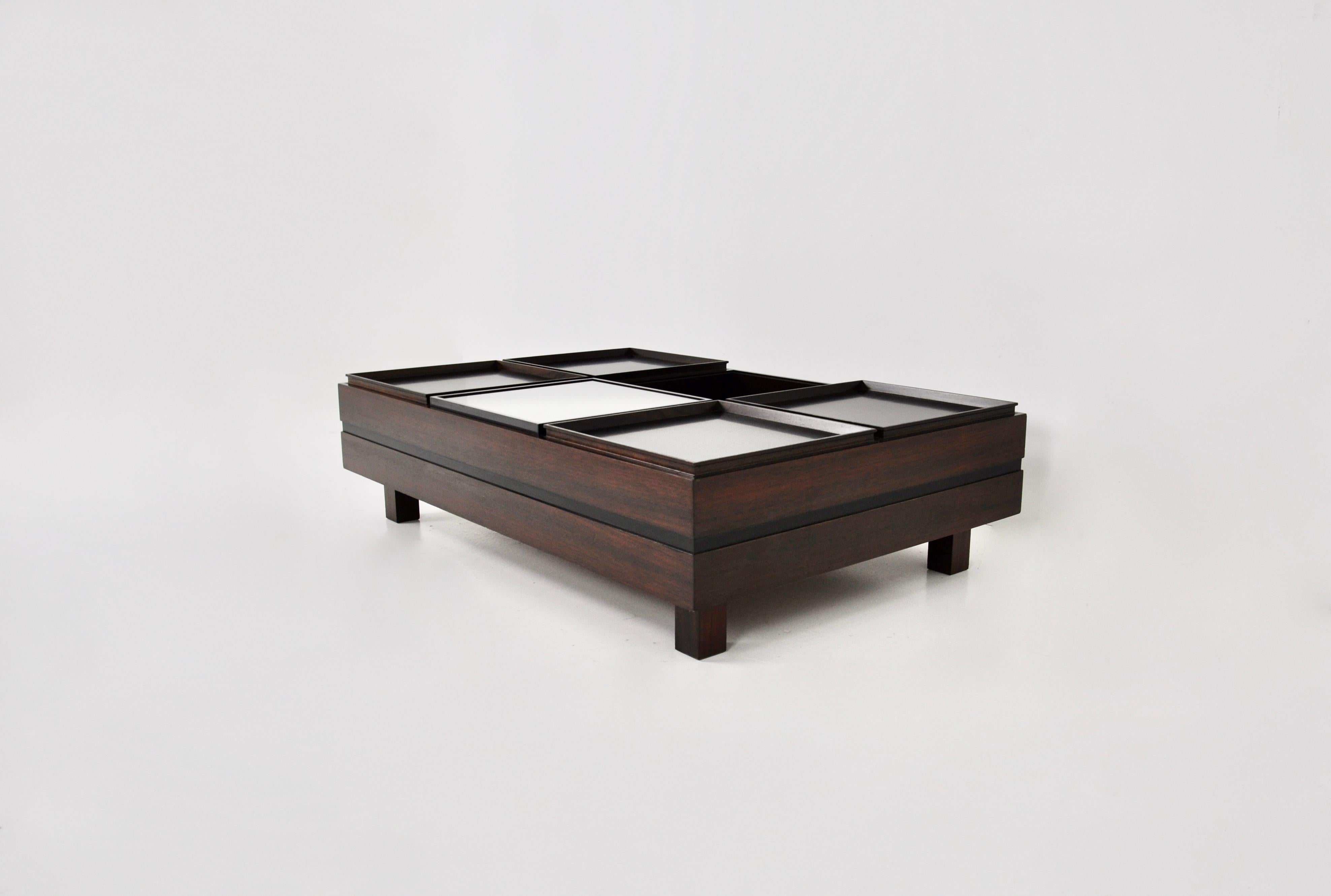 Coffee Table by Carlo Hauner for Forma, 1960s In Good Condition In Lasne, BE