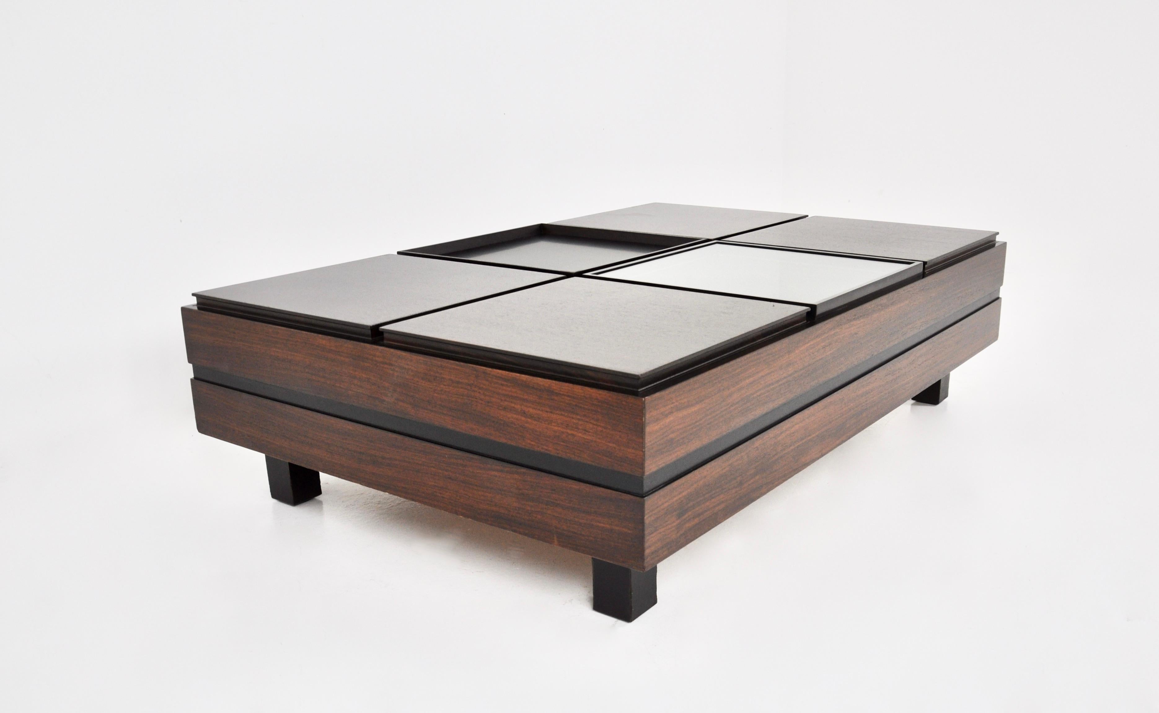 Mid-20th Century Coffee Table by Carlo Hauner for Forma, 1960s For Sale