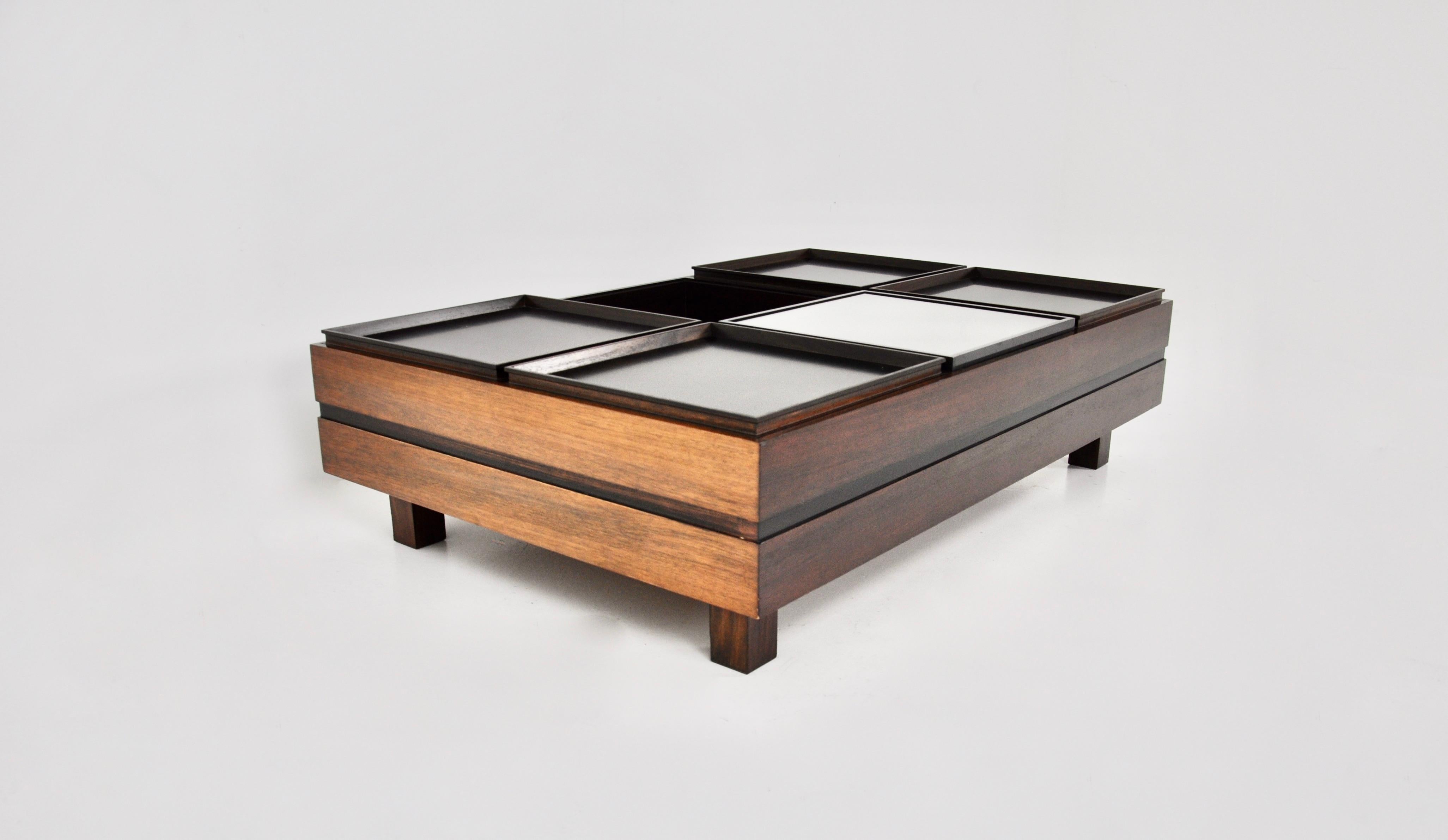 Mid-20th Century Coffee Table by Carlo Hauner for Forma, 1960s