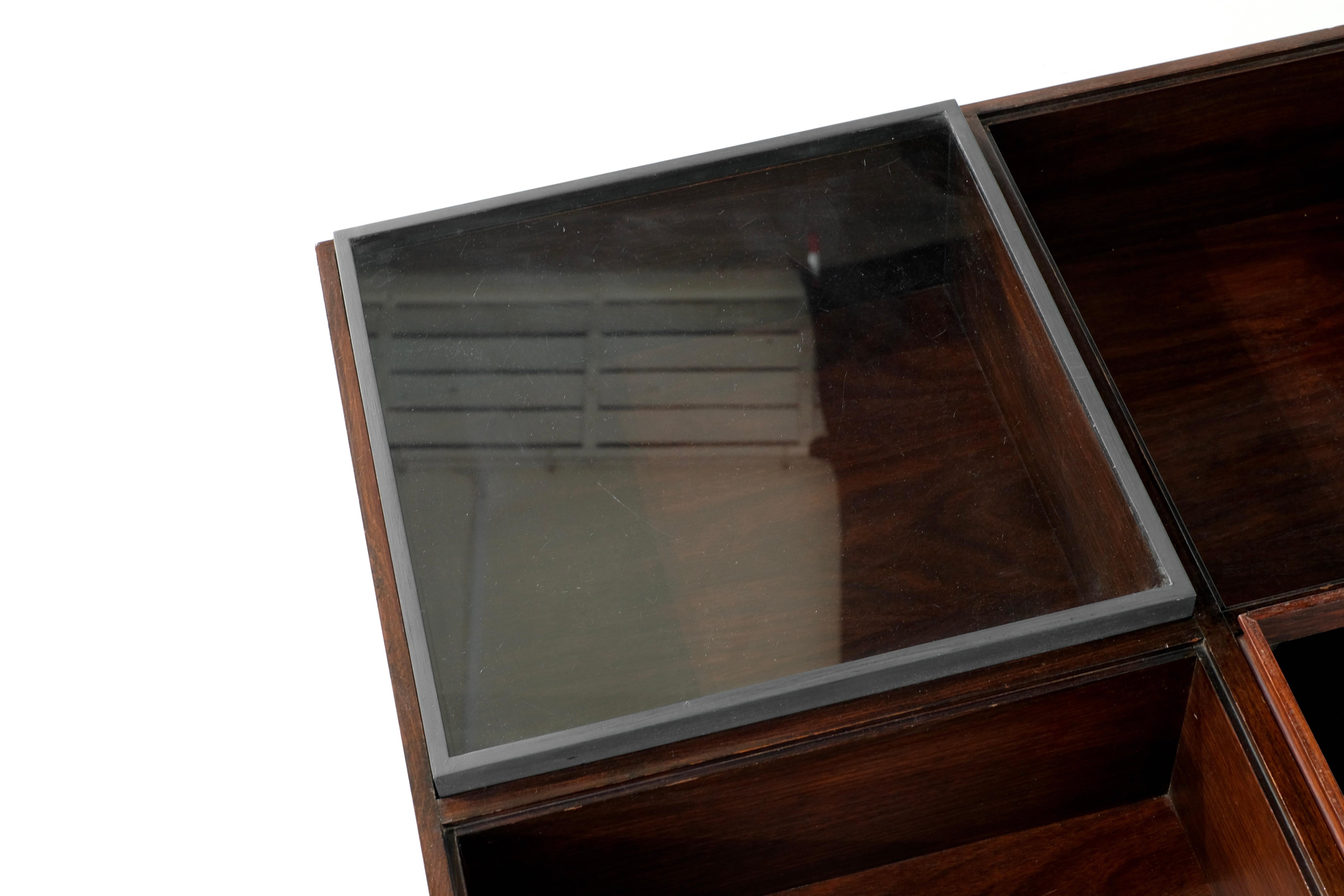 Coffee table by Carlo Hauner for Forma Italy 1960's. For Sale 4