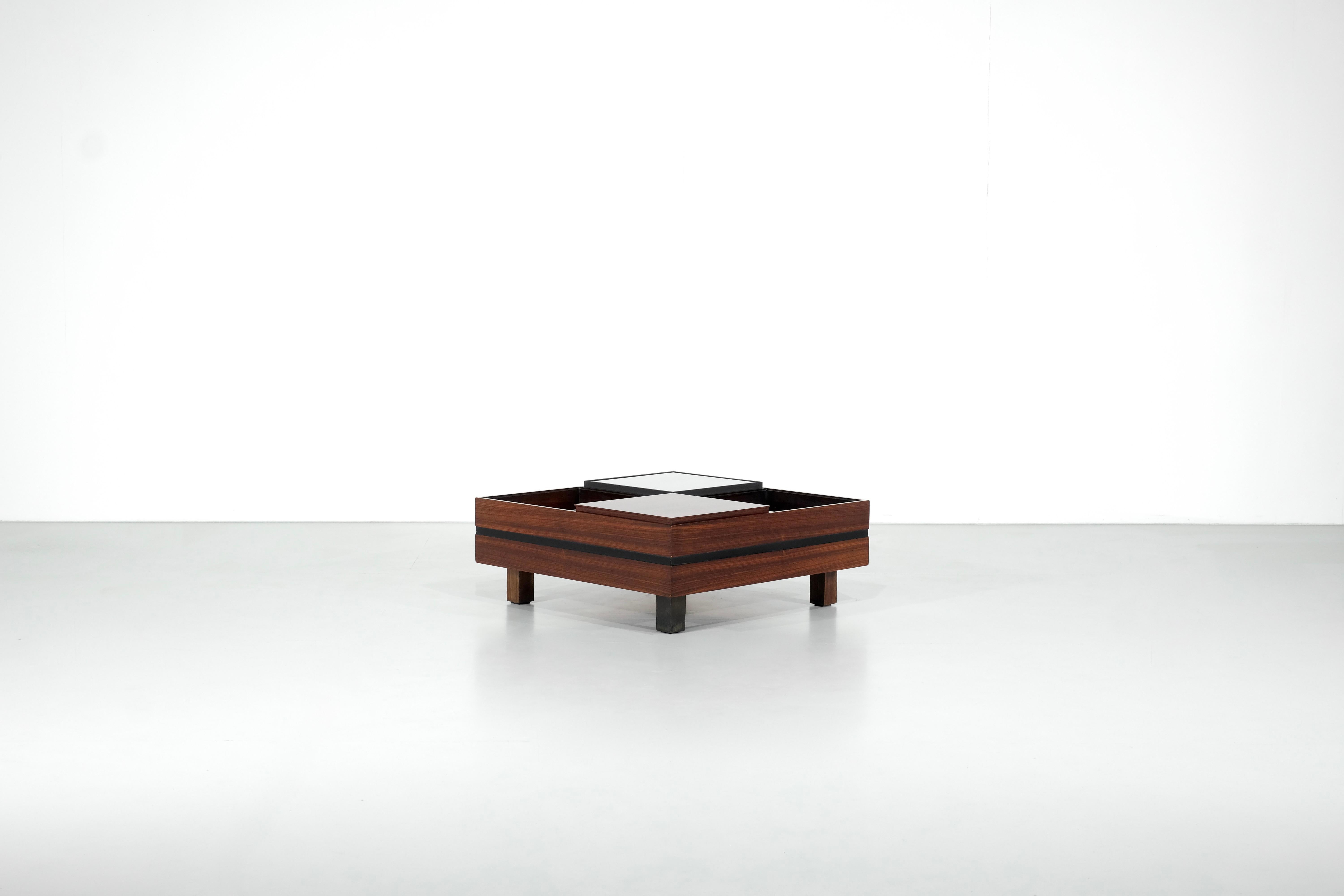 Italian Coffee table by Carlo Hauner for Forma Italy 1960's. For Sale