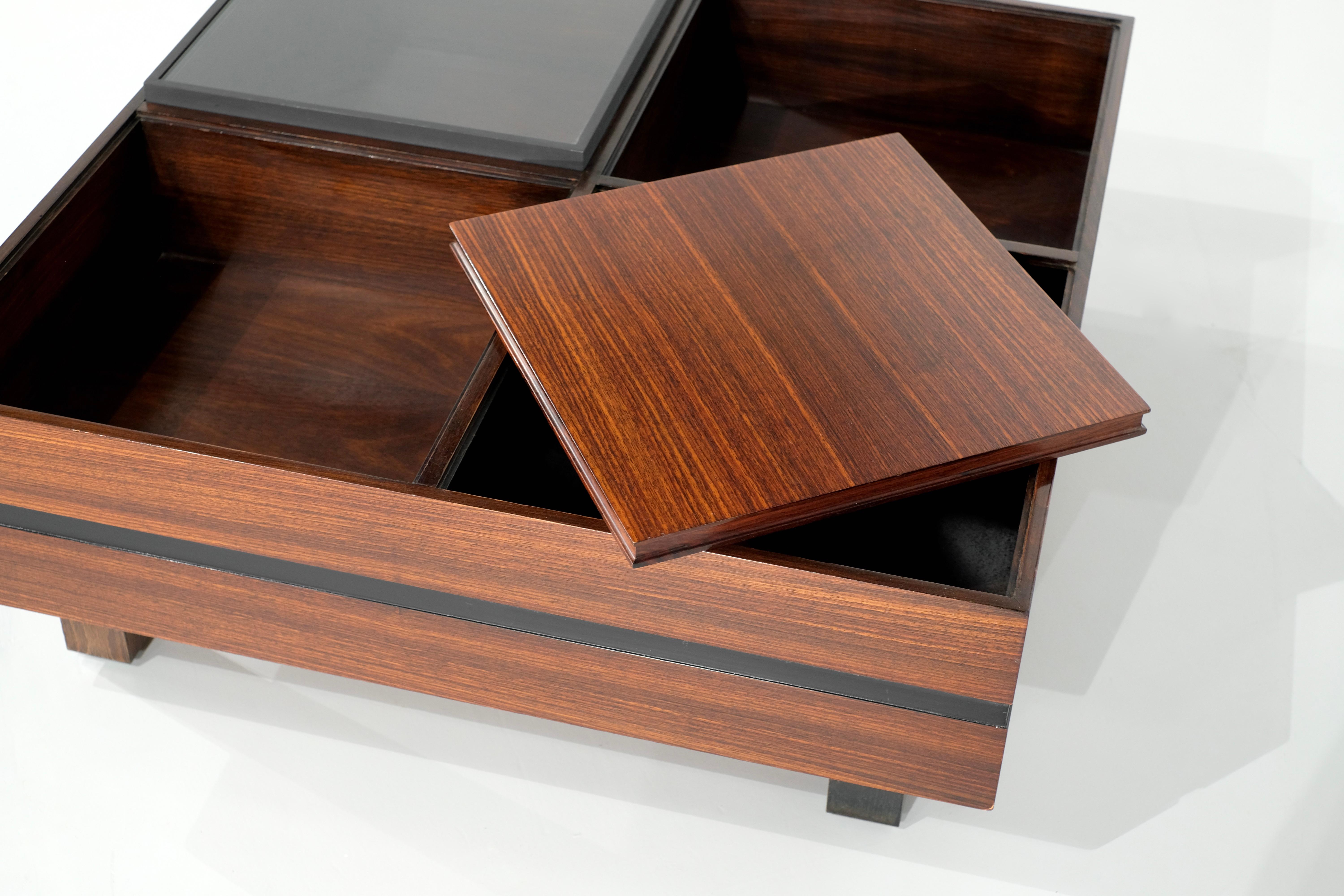 Coffee table by Carlo Hauner for Forma Italy 1960's. For Sale 2