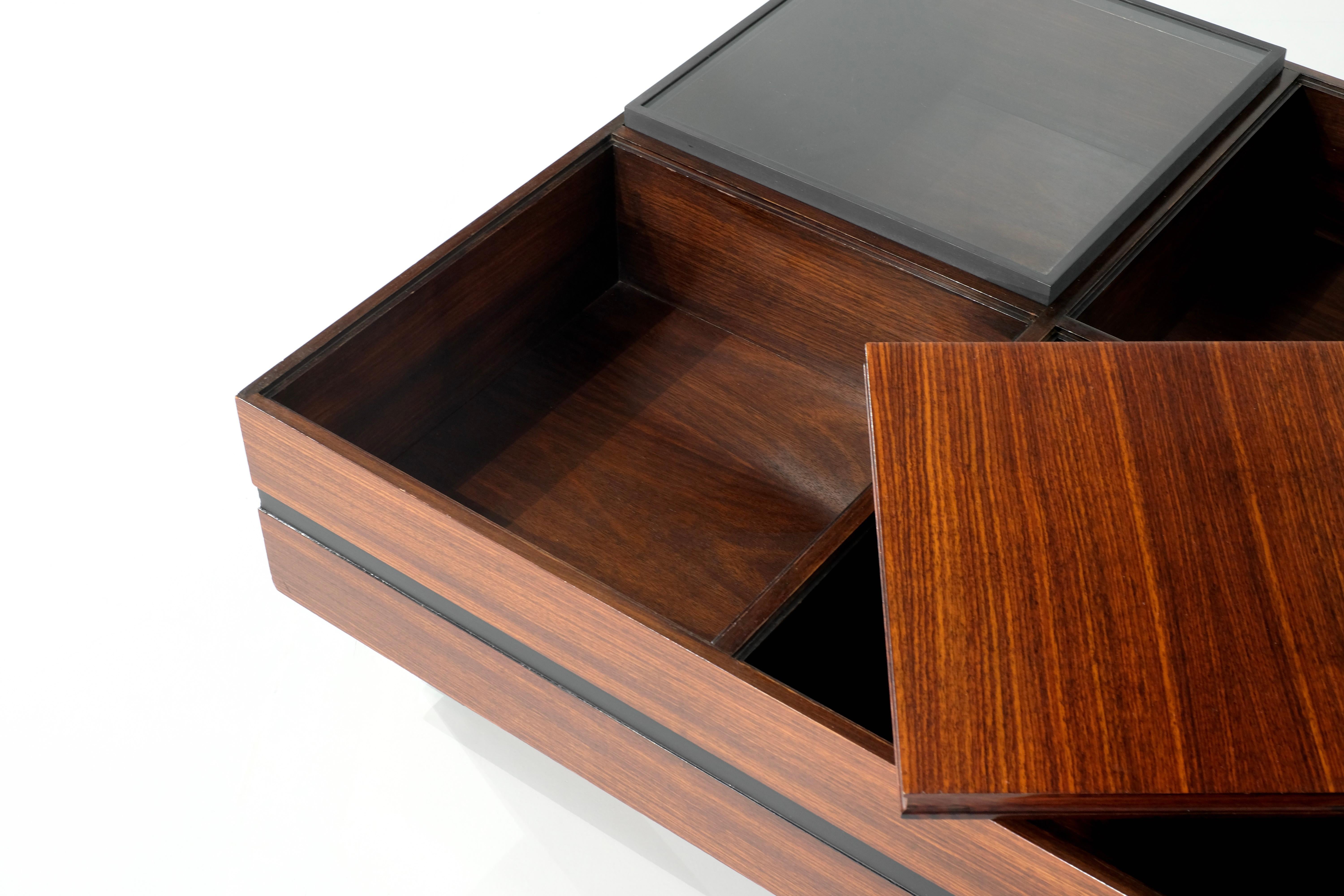Coffee table by Carlo Hauner for Forma Italy 1960's. For Sale 3