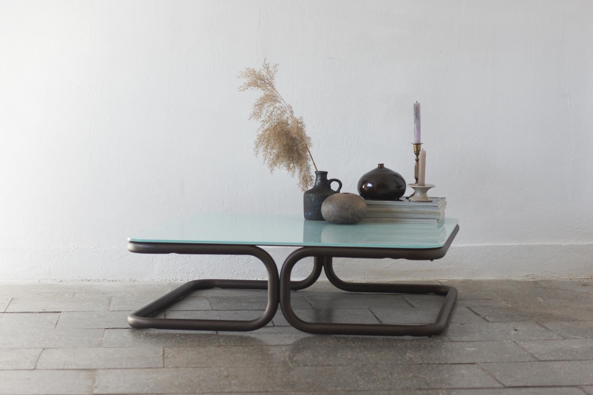Mesa de centro de Chiaramonte & Marin para Emu, Italia, años 80 en Bueno estado para la venta en KUTNO, PL