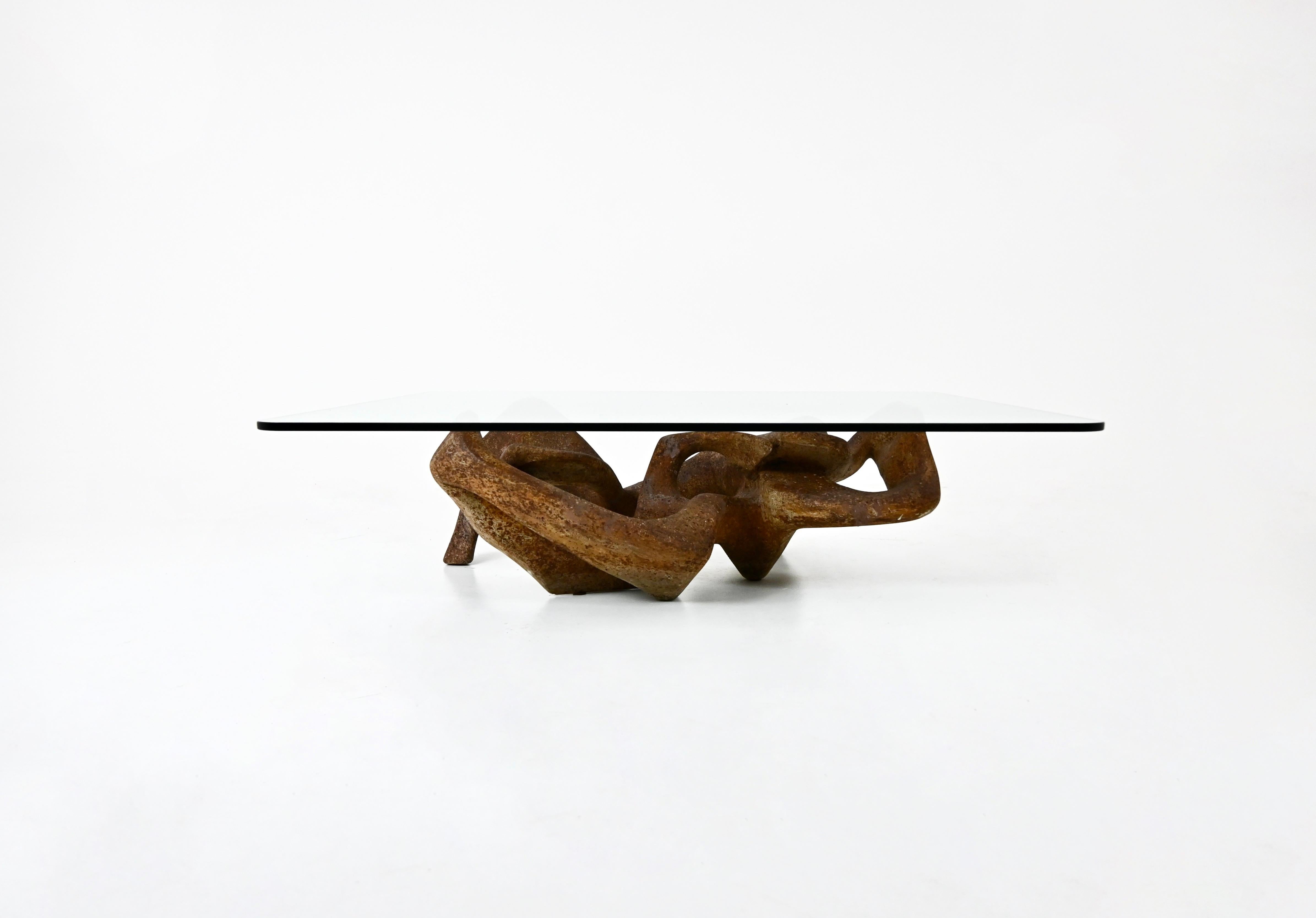 Mid-Century Modern Table basse de Claudio Trevi, 1970 en vente